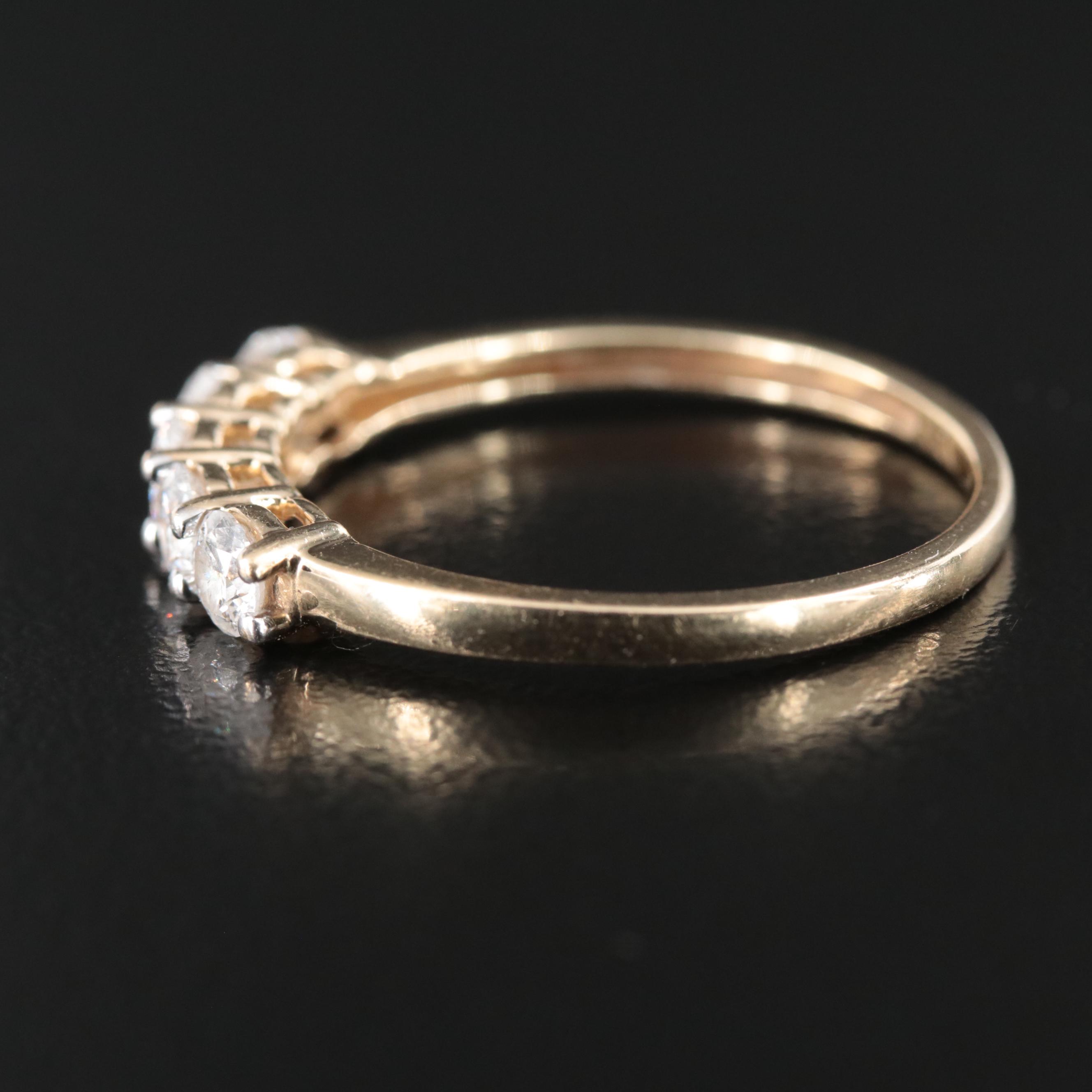 14K 0.90 CTW Diamond Ring