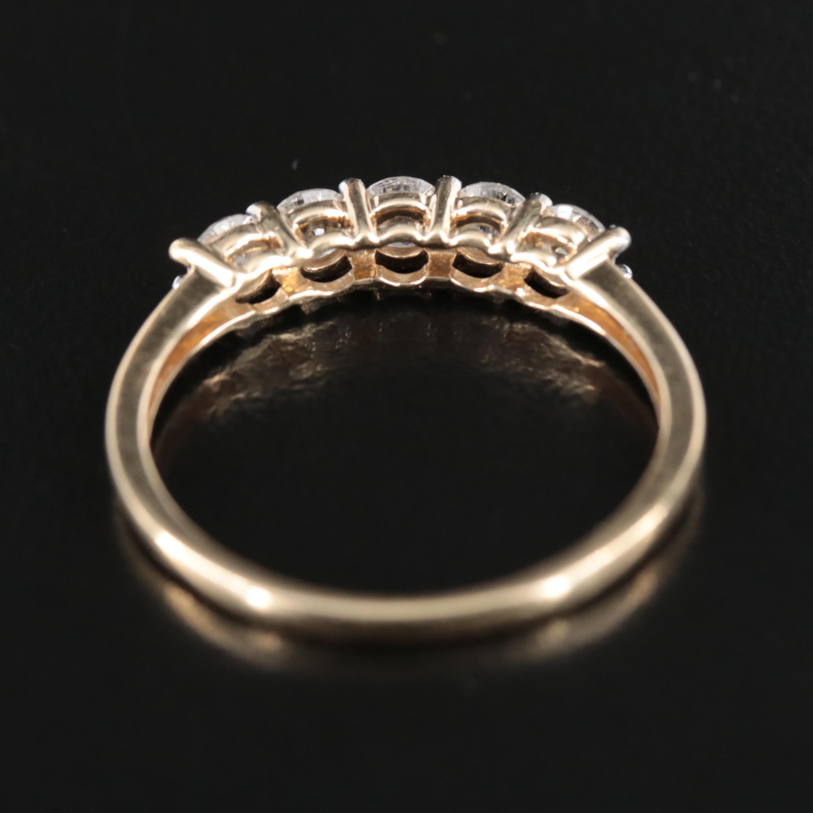 14K 0.90 CTW Diamond Ring