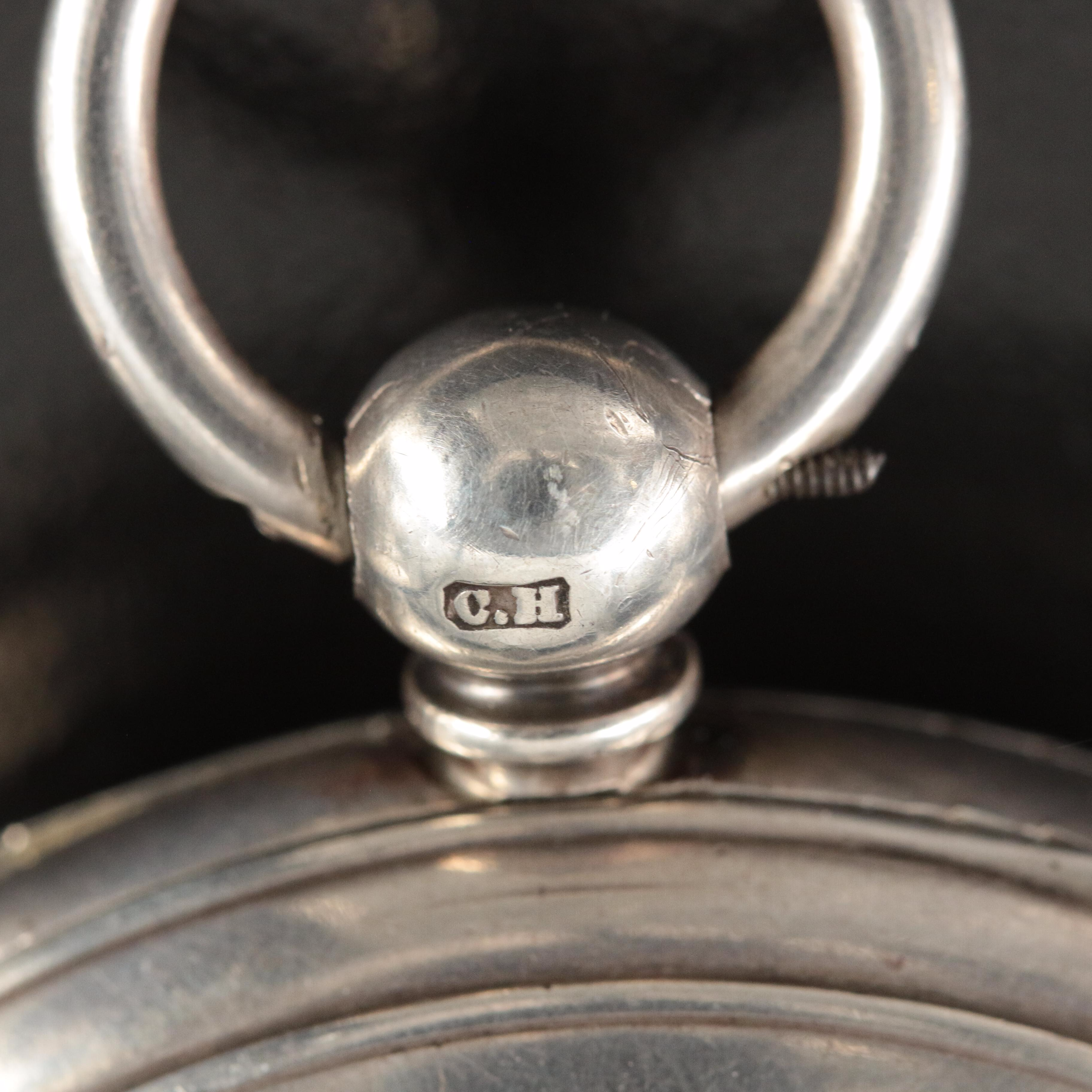 Welsh-Made Thomas Rowlands & Sons Sterling Silver Vintage Pocket Watch