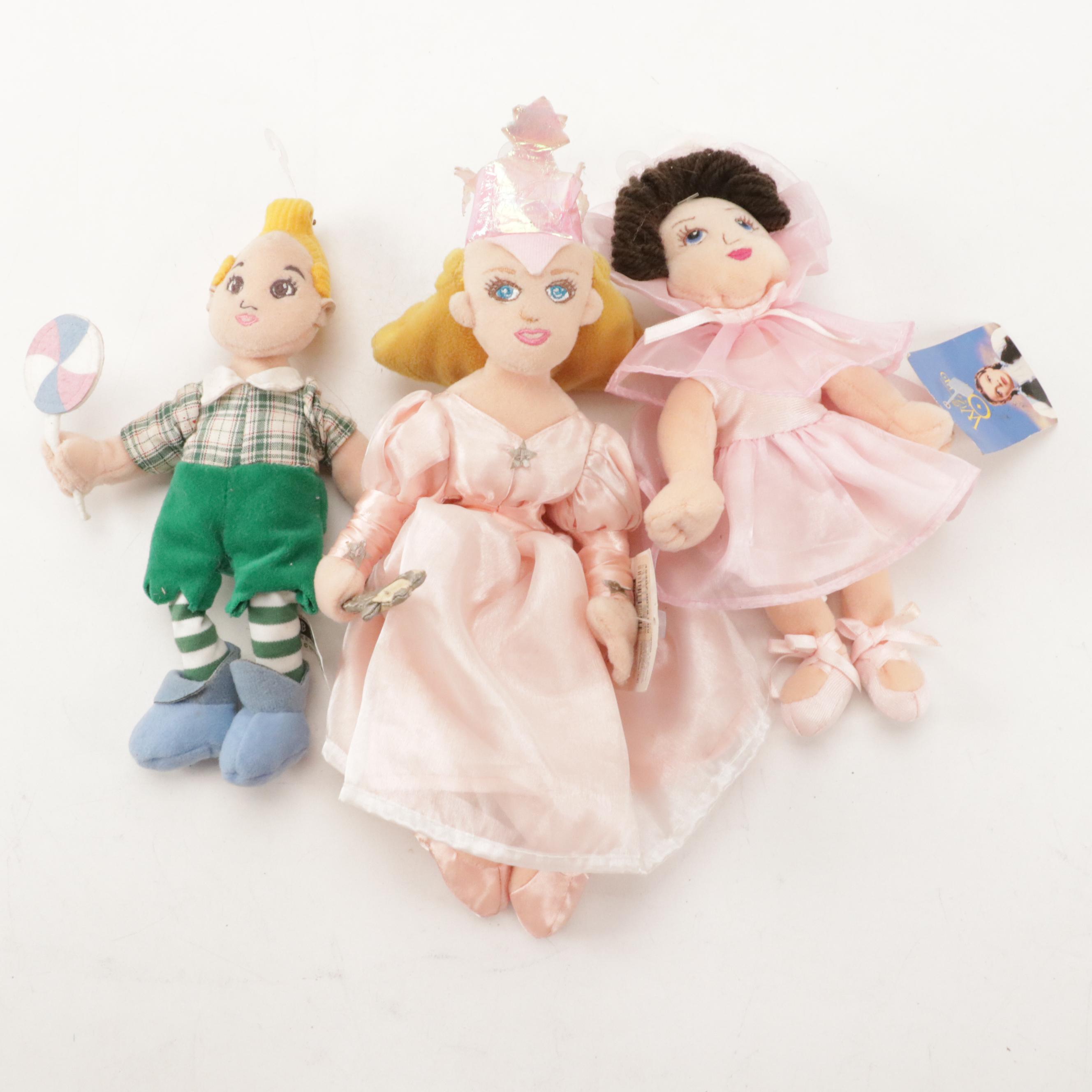 Warner Bros Studio "The Wizard of Oz" Stuffed Toys, Late 20th Century