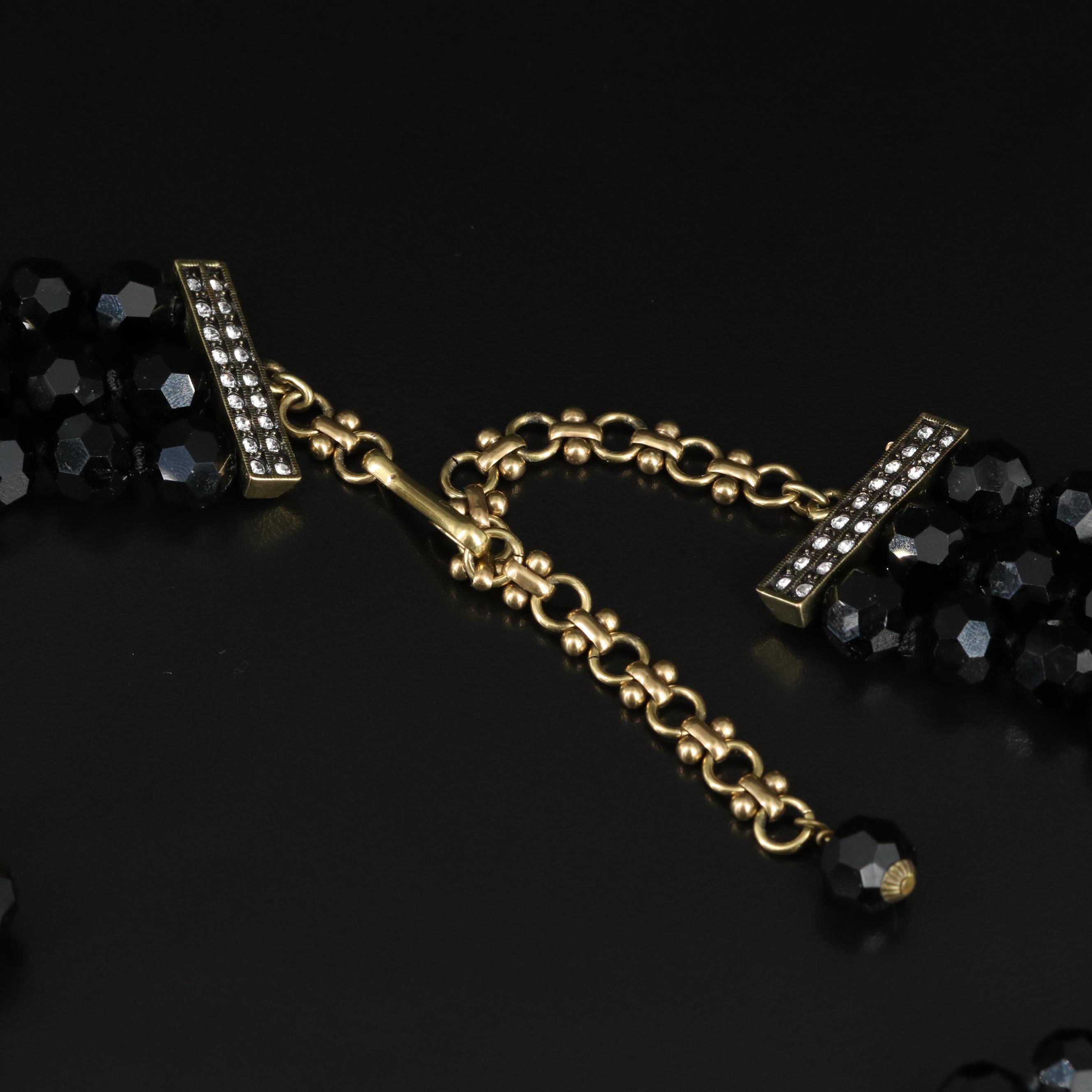 Heidi Daus Crystal Dragon Necklace