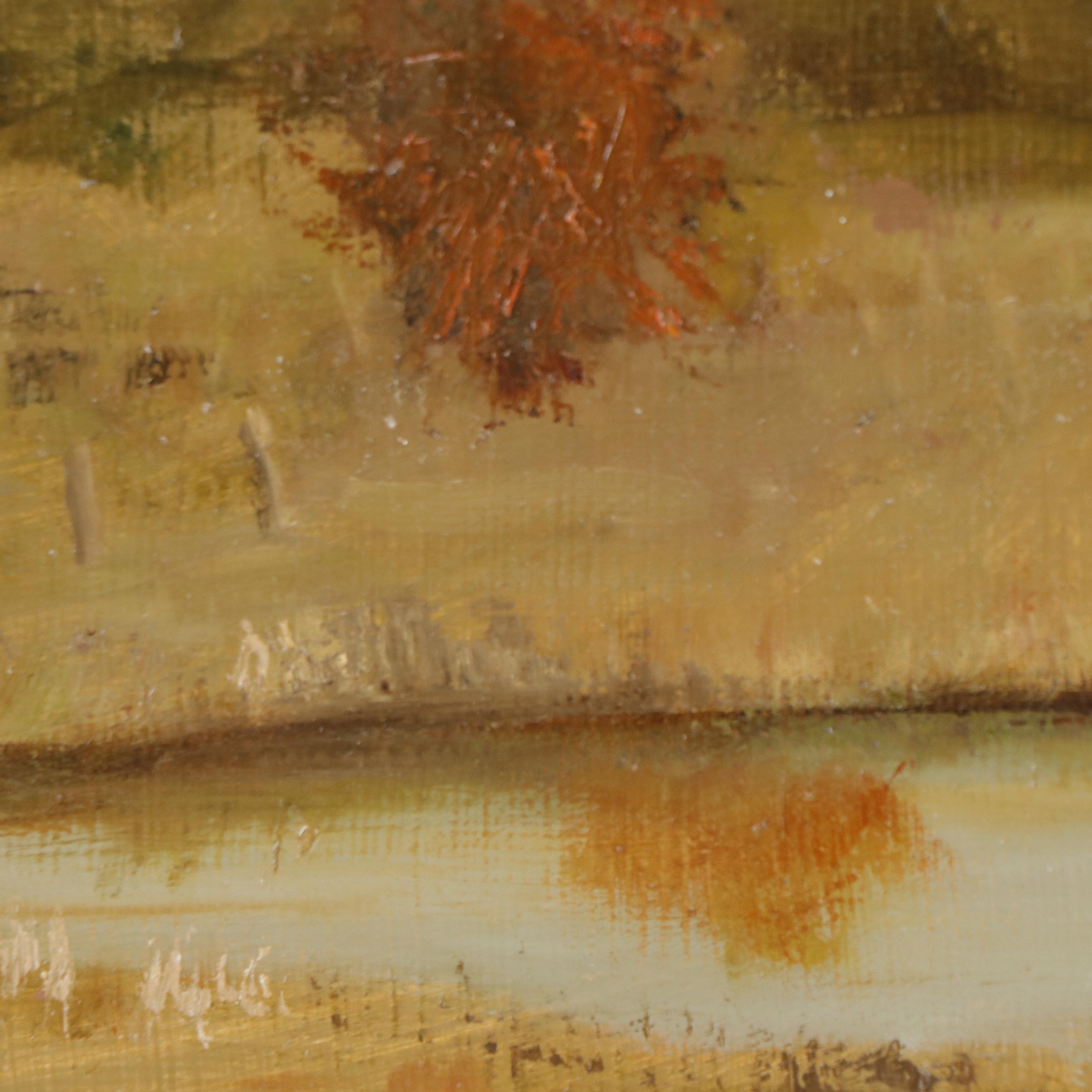 Pair of Landscape Oil Paintings, 21st Century