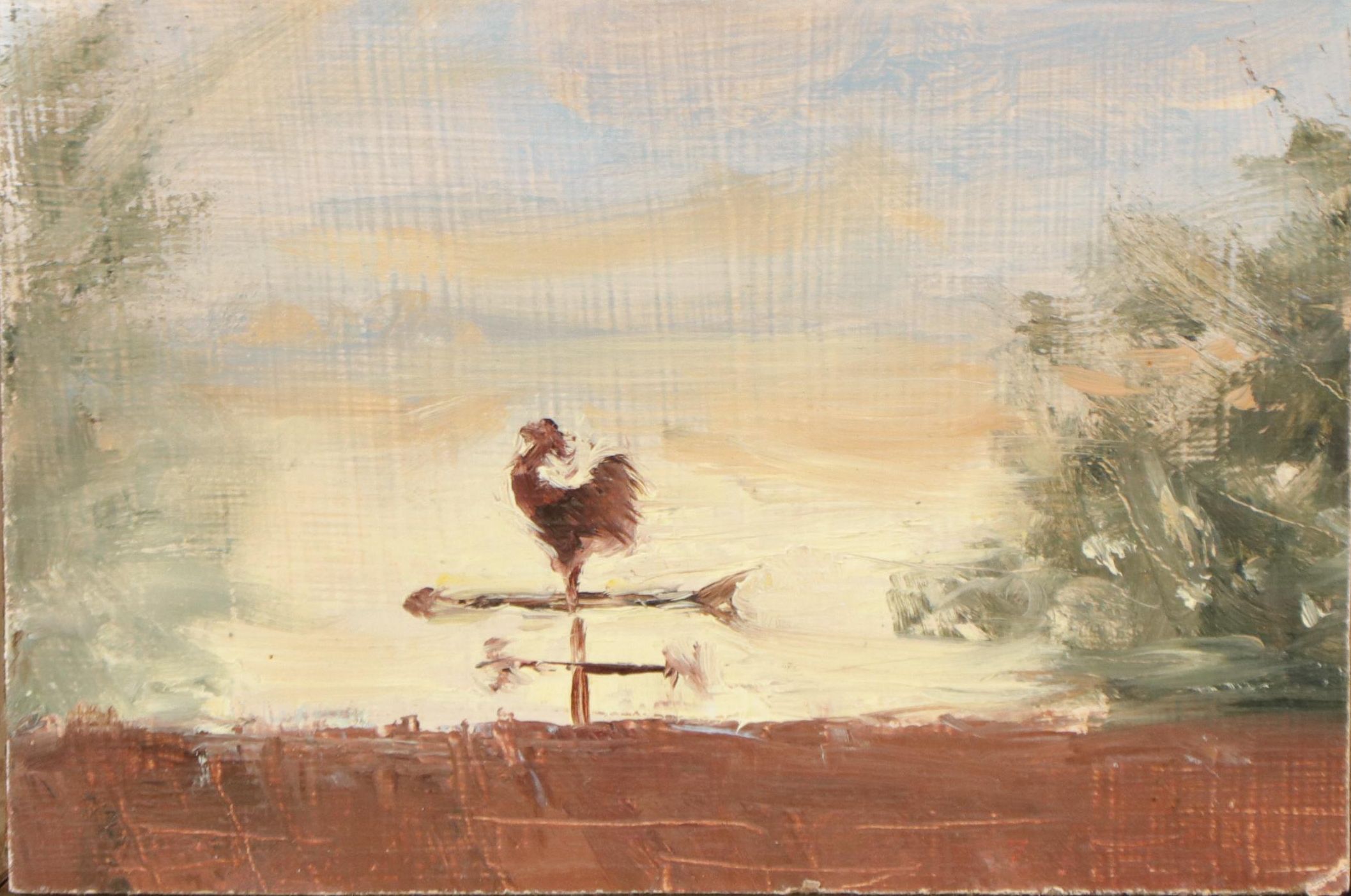 Pair of Landscape Oil Paintings, 21st Century