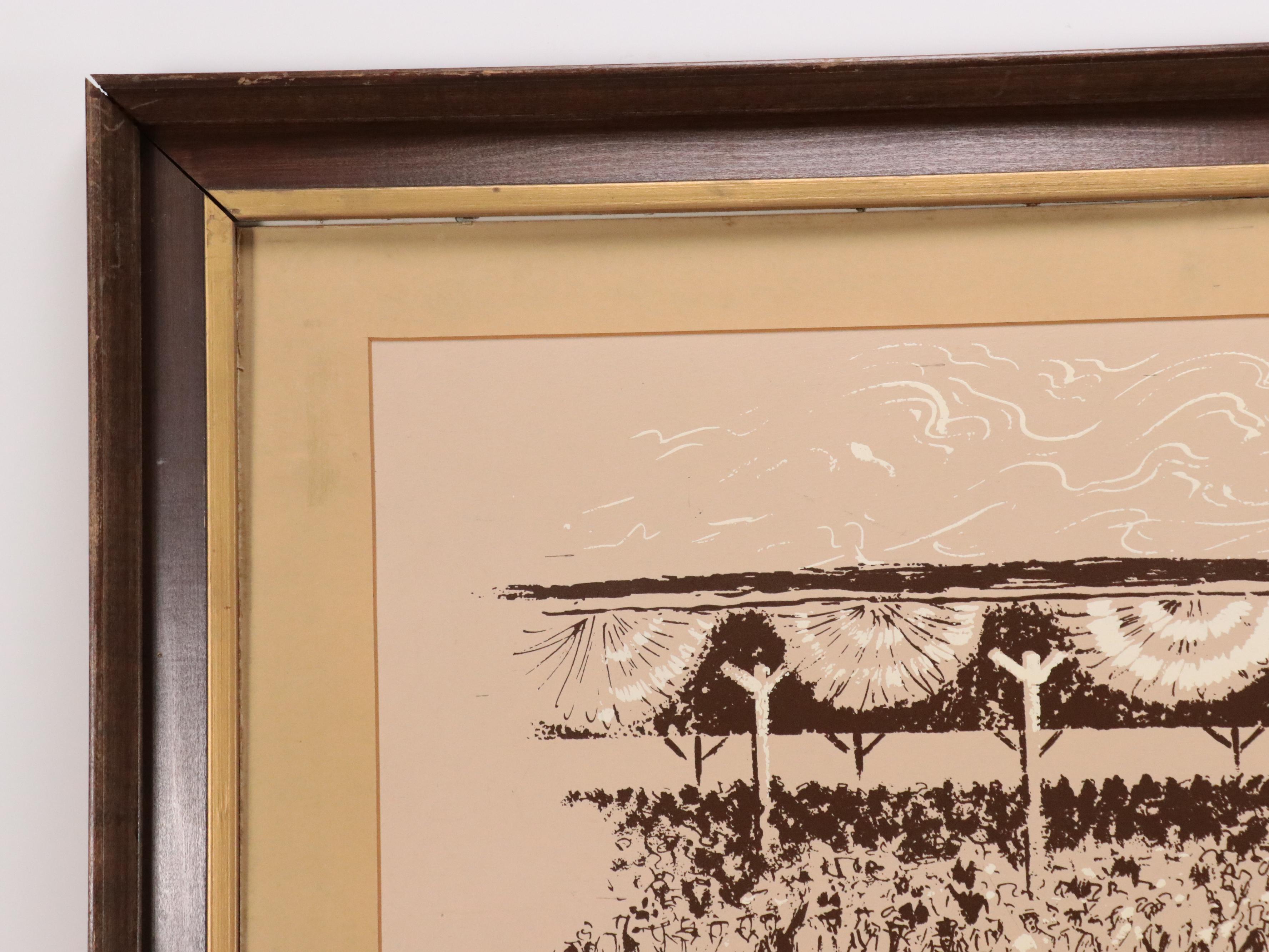 Phil Brinkman Vintage Race Car Print