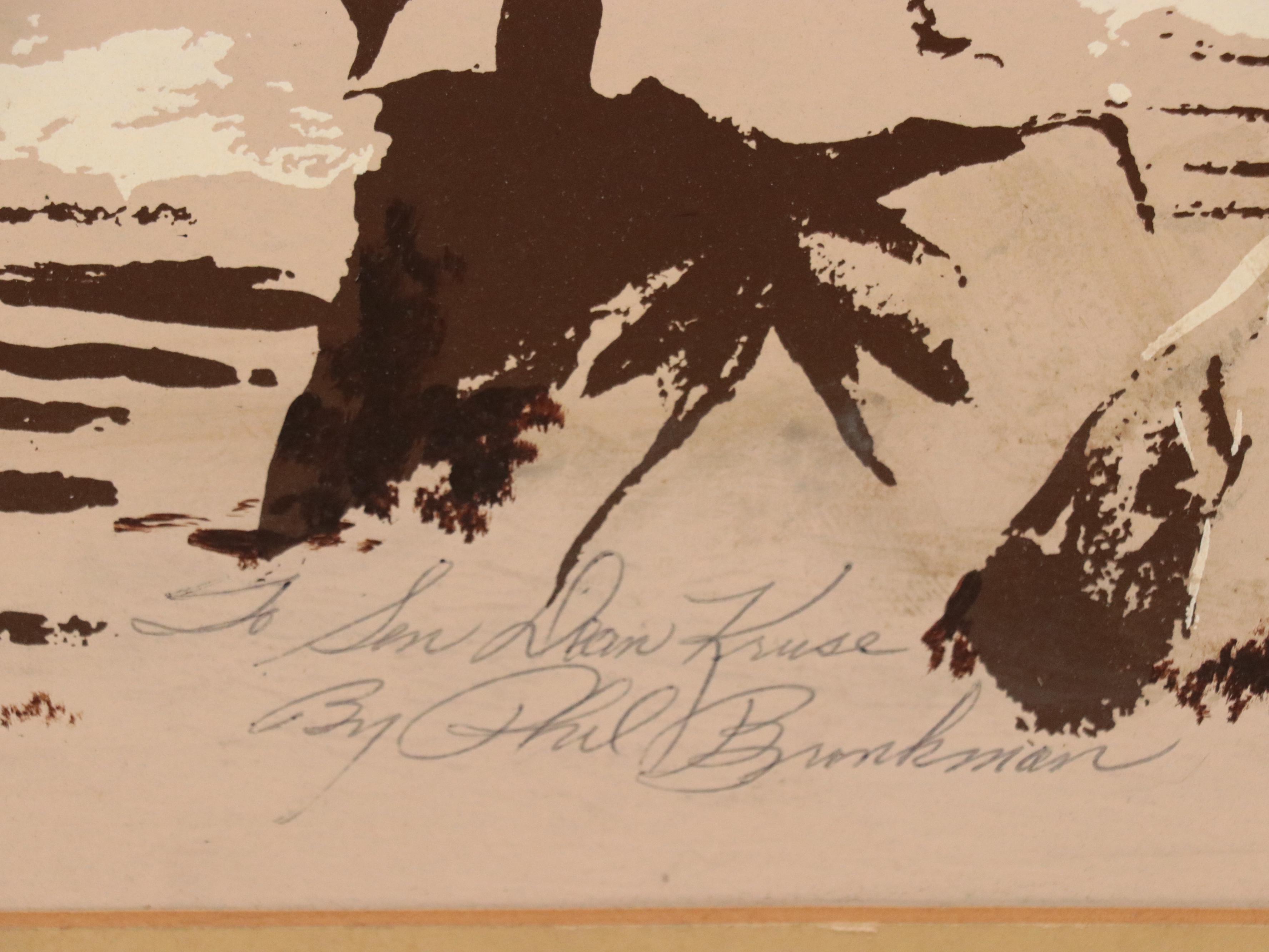 Phil Brinkman Vintage Race Car Print