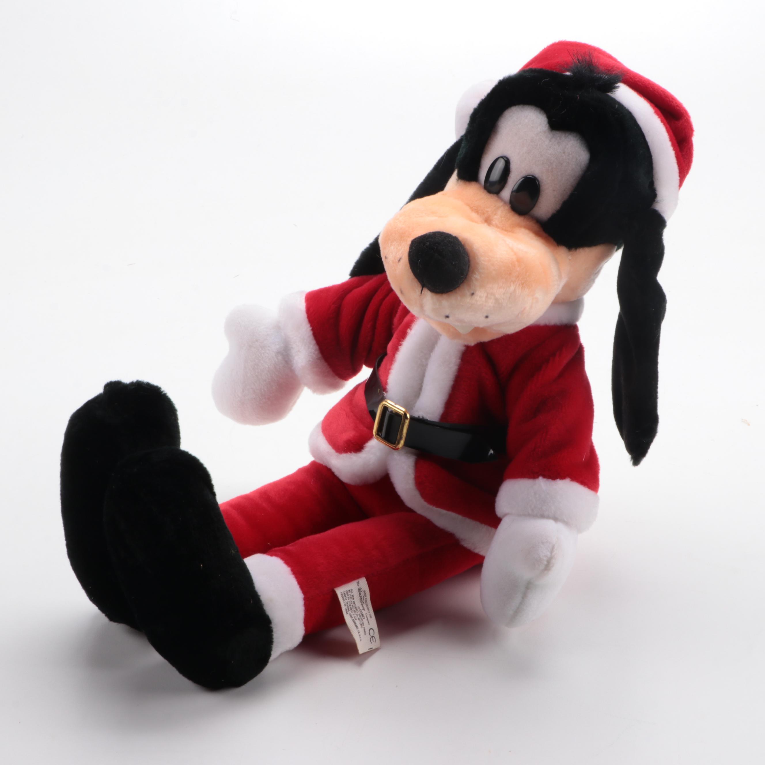 Cuddle Wit "Mr. Magoo Santa" Plush with Santa Goofy Doll and Character Stockings