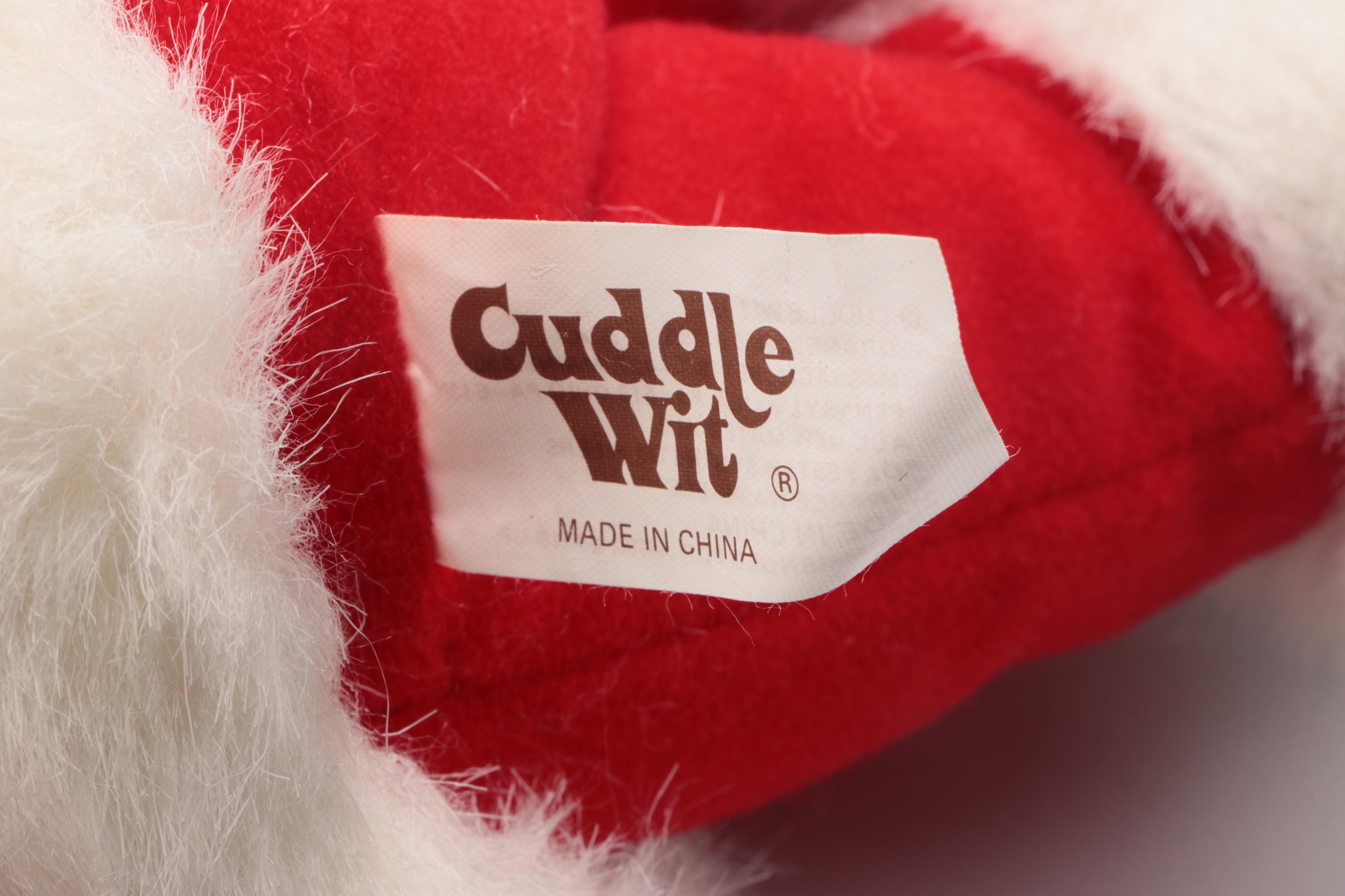 Cuddle Wit "Mr. Magoo Santa" Plush with Santa Goofy Doll and Character Stockings