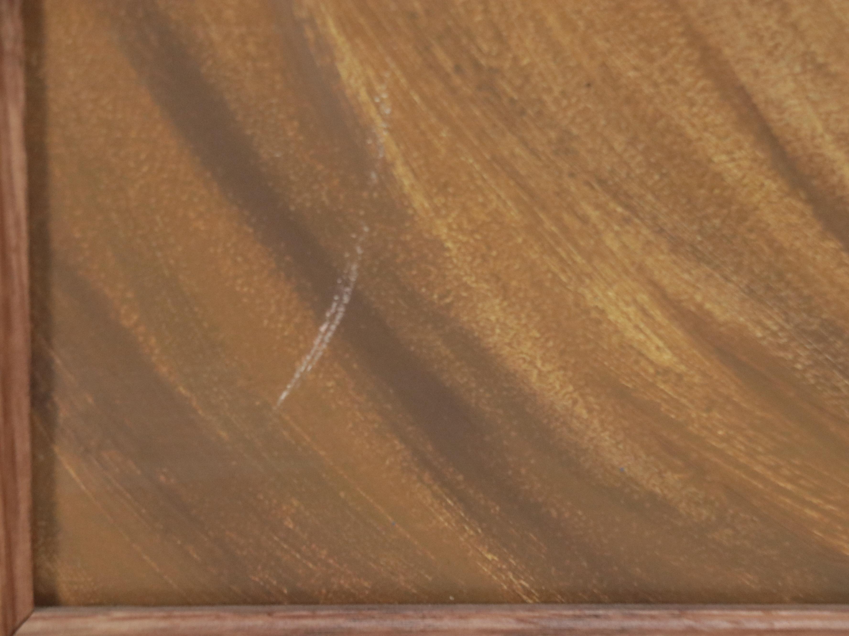 Bob McCoy Racing Oil Painting, 1987