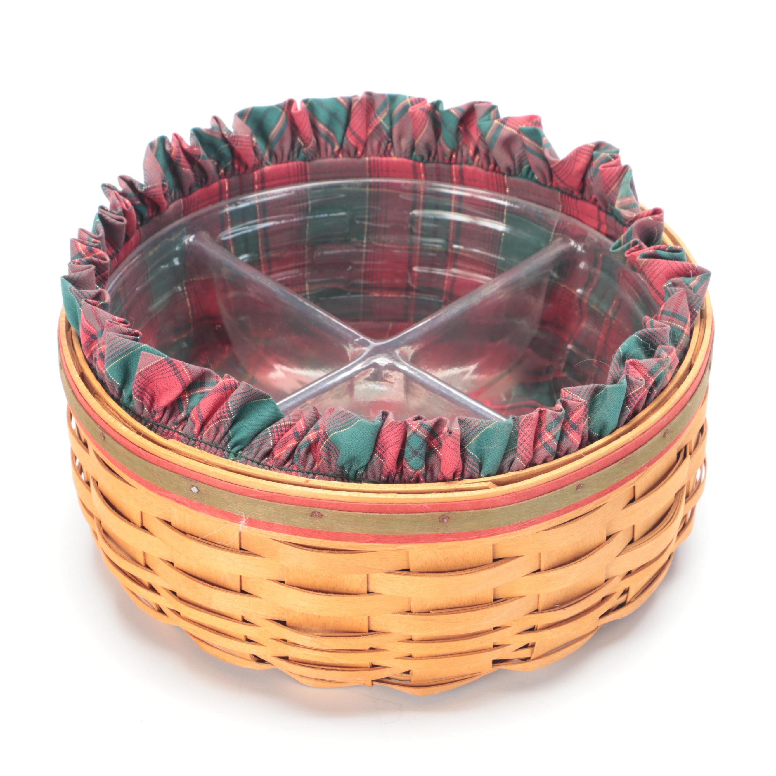 Longaberger Wrought Iron Snowman with Basket