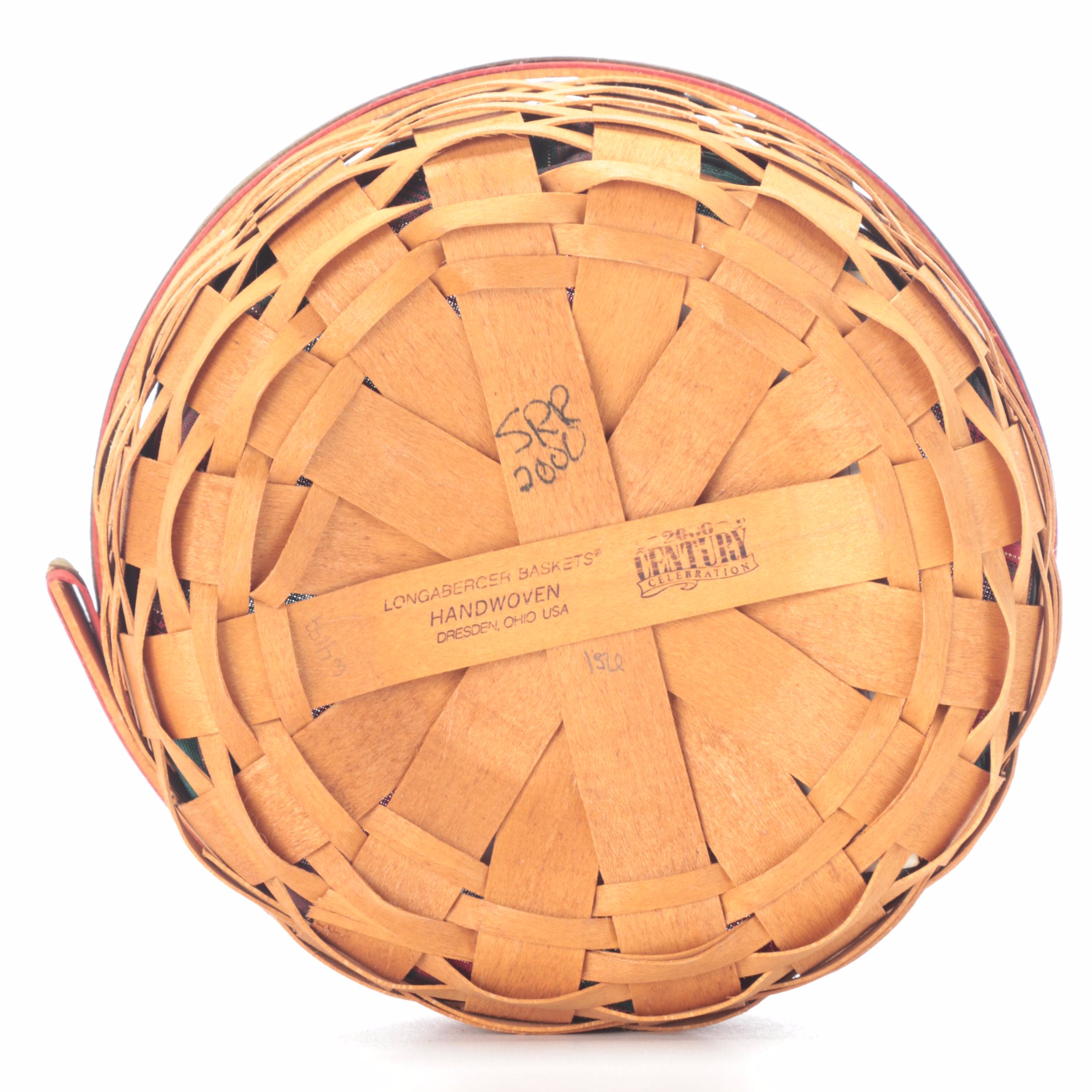 Longaberger Wrought Iron Snowman with Basket