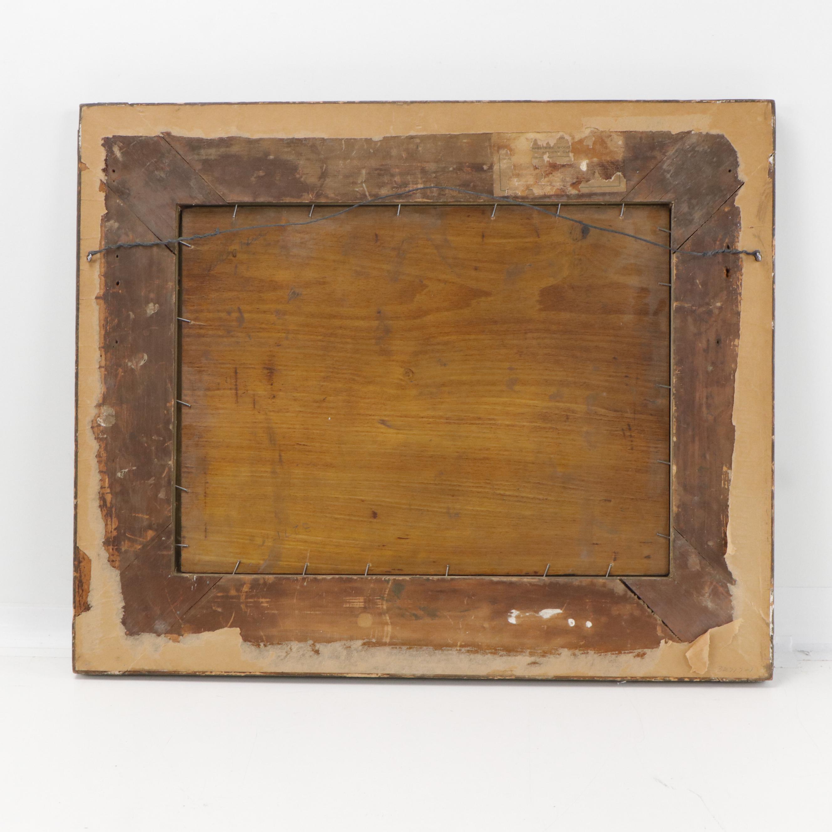 Alexander Scott Landscape Oil Painting, Early 20th Century