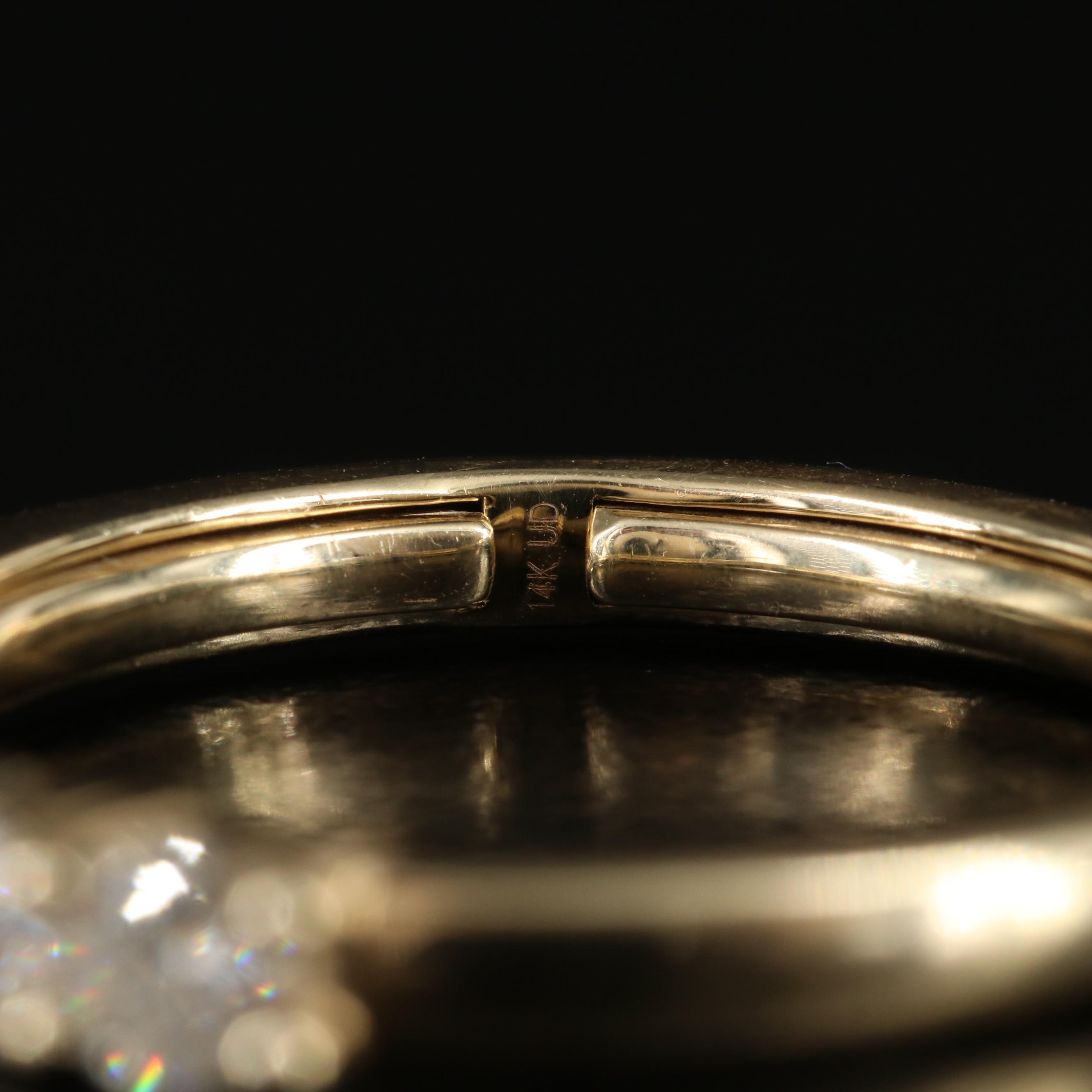 14K 1.00 CTW Diamond Five Stone Band