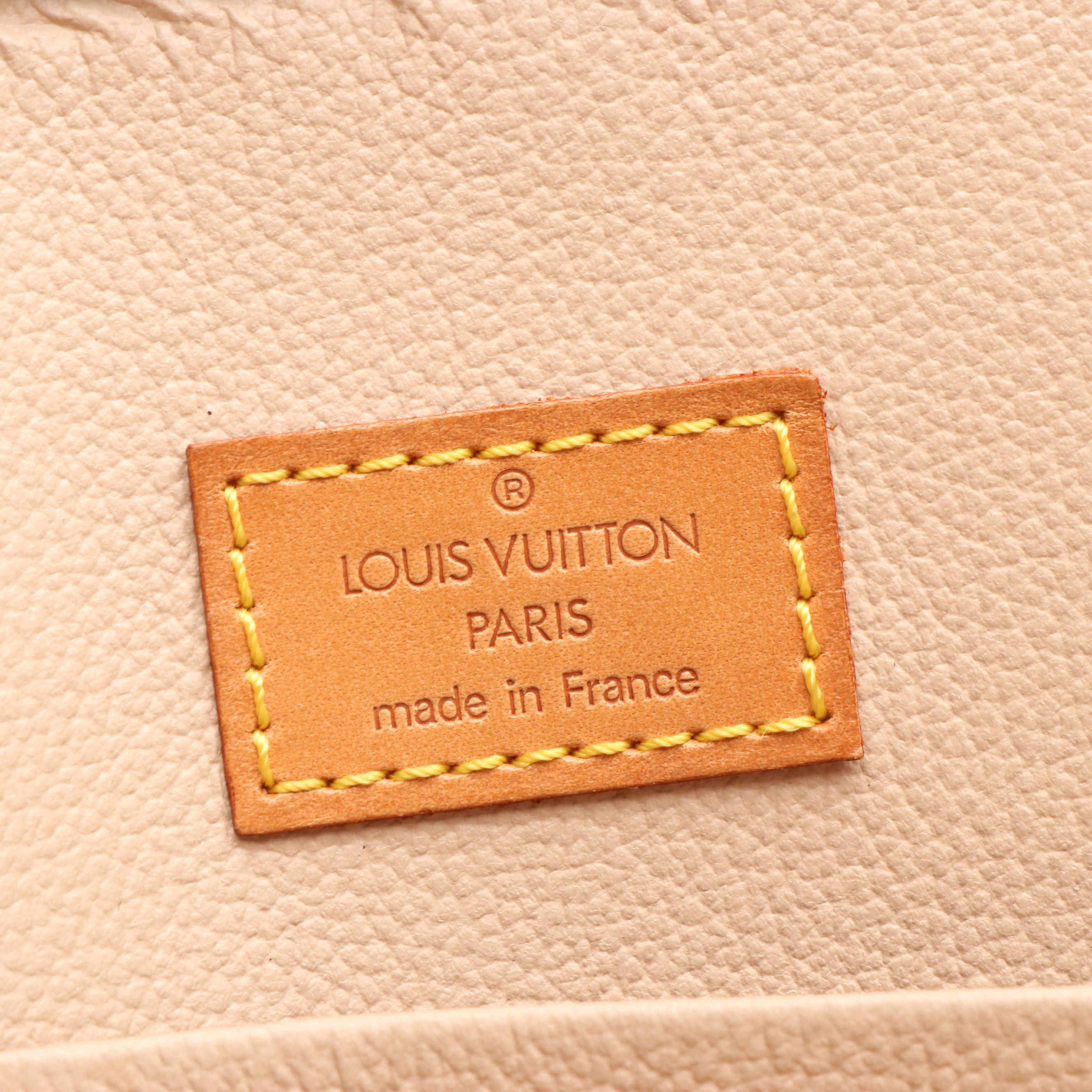 Louis Vuitton Sac Plat Tote in Monogram Coated Canvas