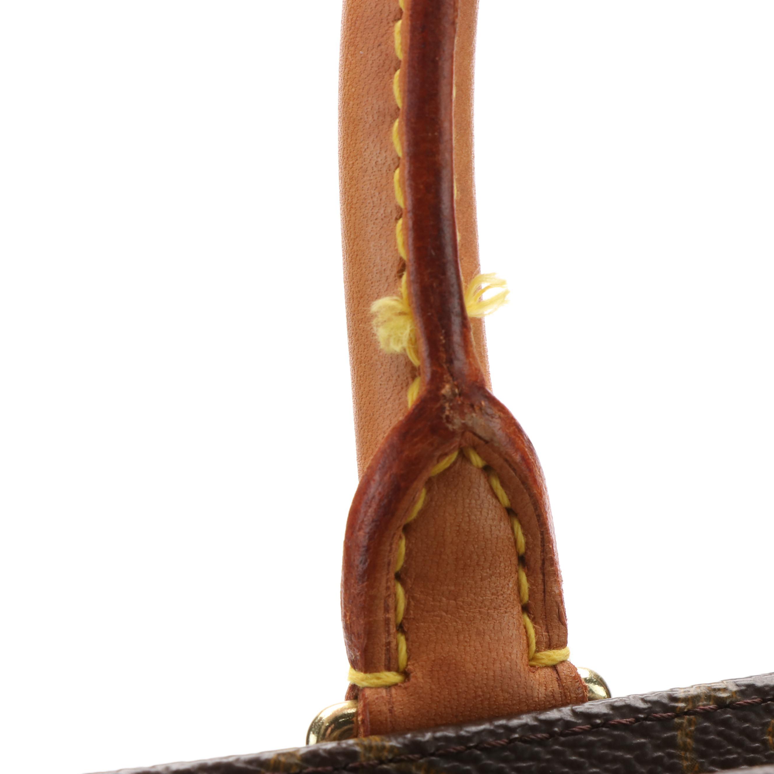 Louis Vuitton Sac Plat Tote in Monogram Coated Canvas