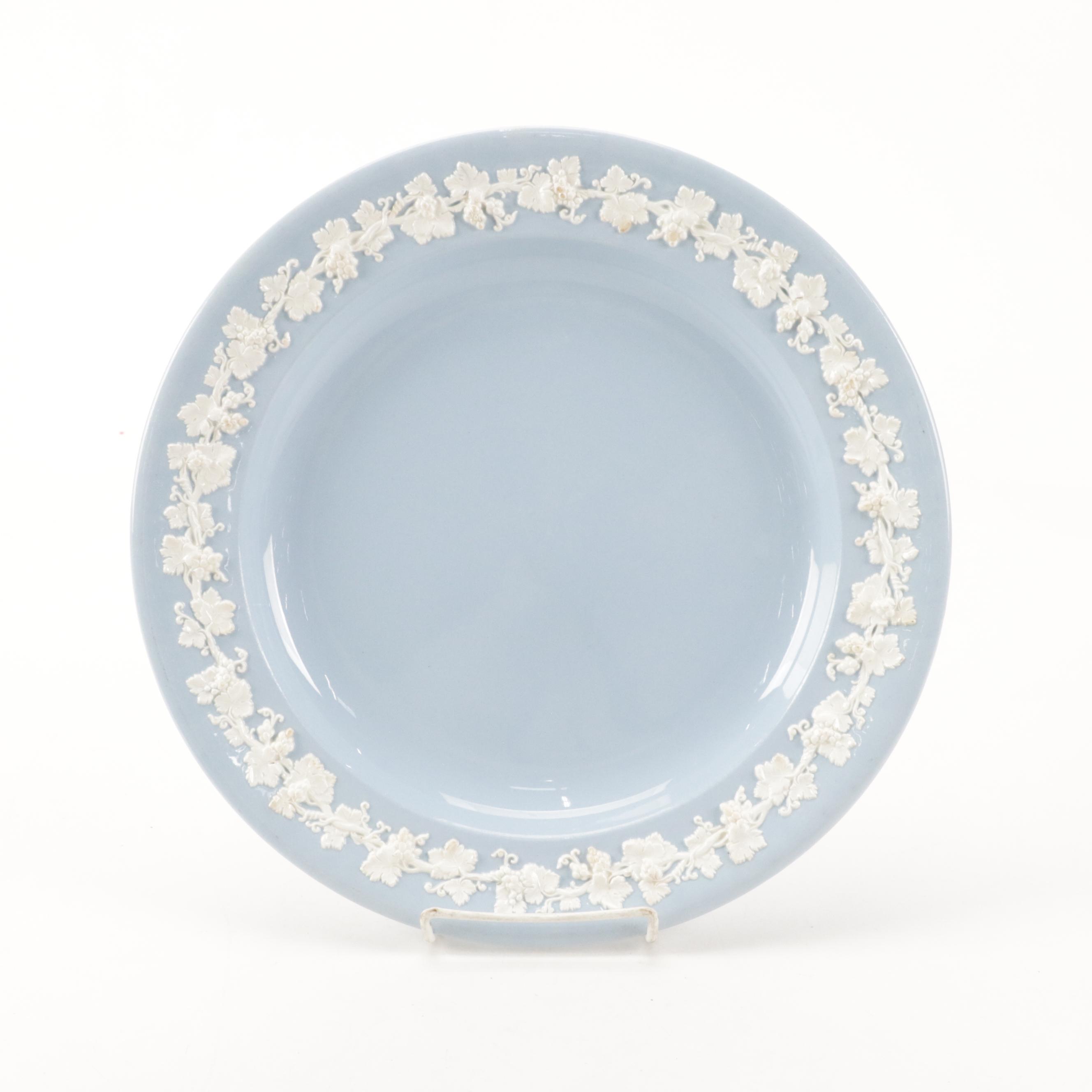 Mason's Ironstone Meat Platter with Wedgwood Plate and Chinese Rice Dishes