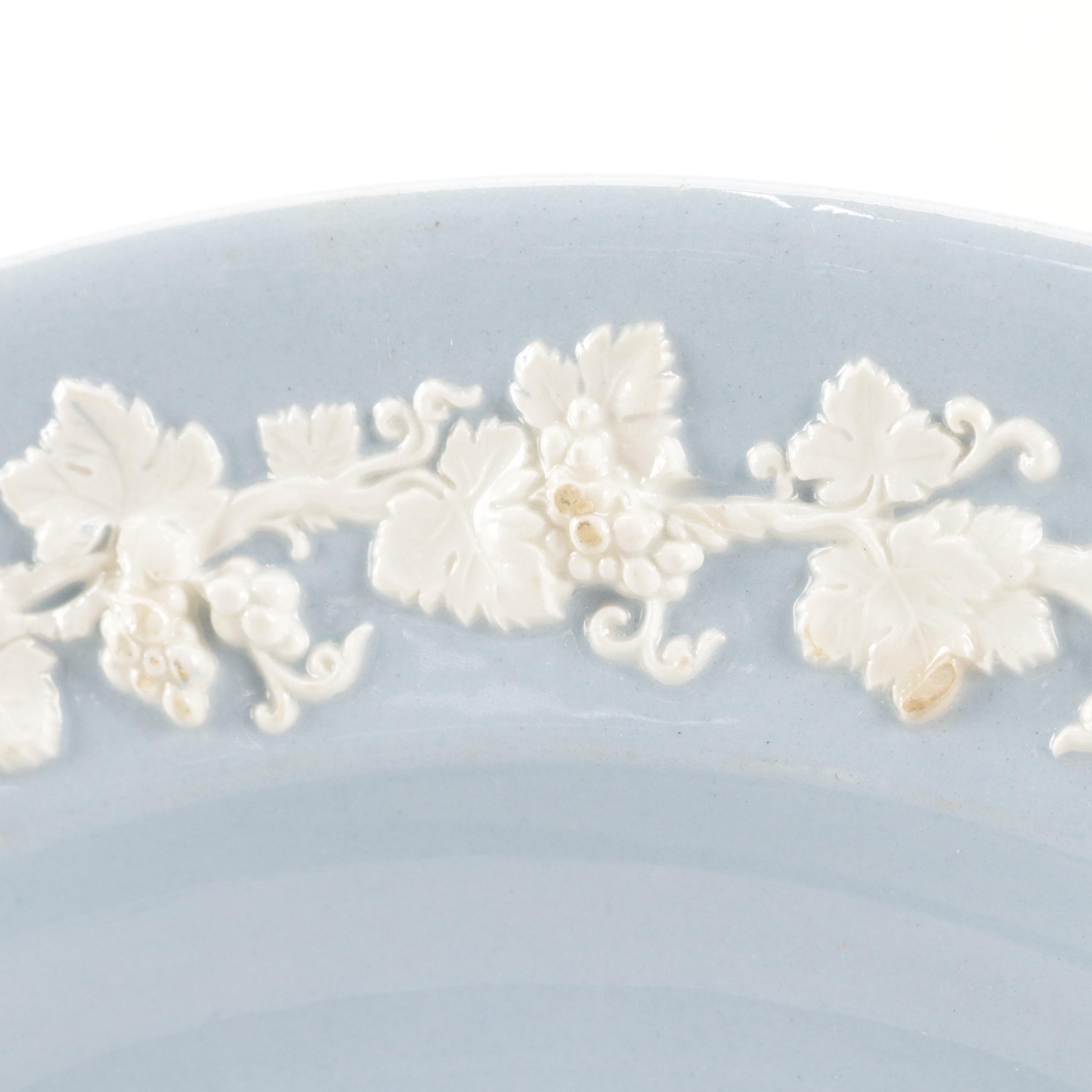 Mason's Ironstone Meat Platter with Wedgwood Plate and Chinese Rice Dishes