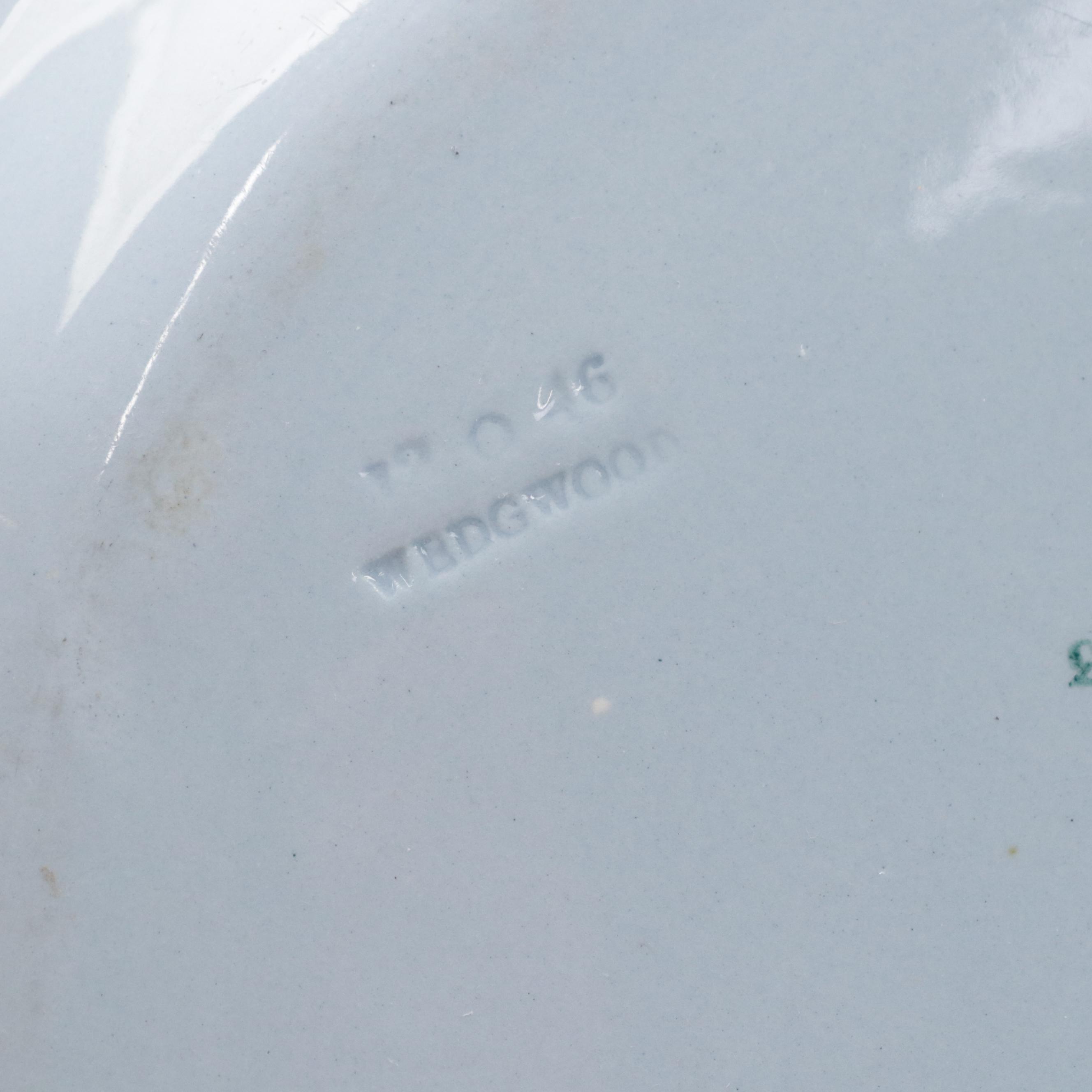 Mason's Ironstone Meat Platter with Wedgwood Plate and Chinese Rice Dishes