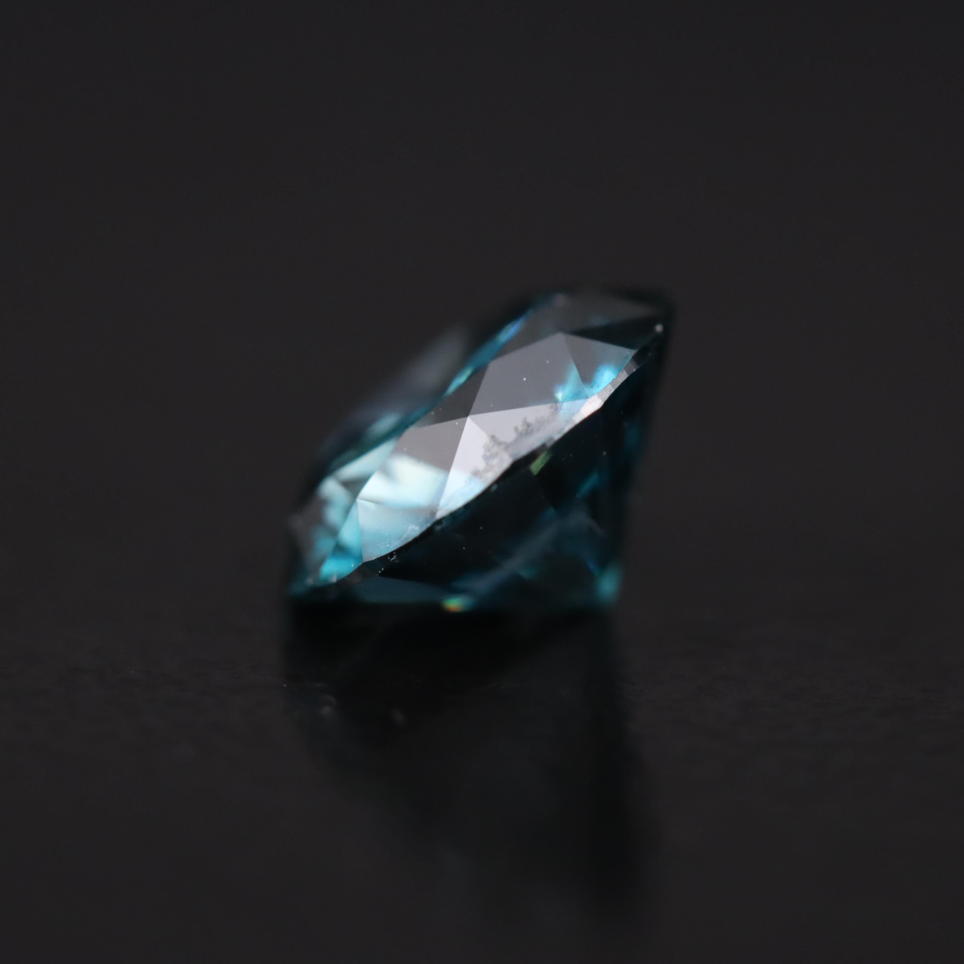 Loose 1.74 CT Fancy Deep Blue Diamond