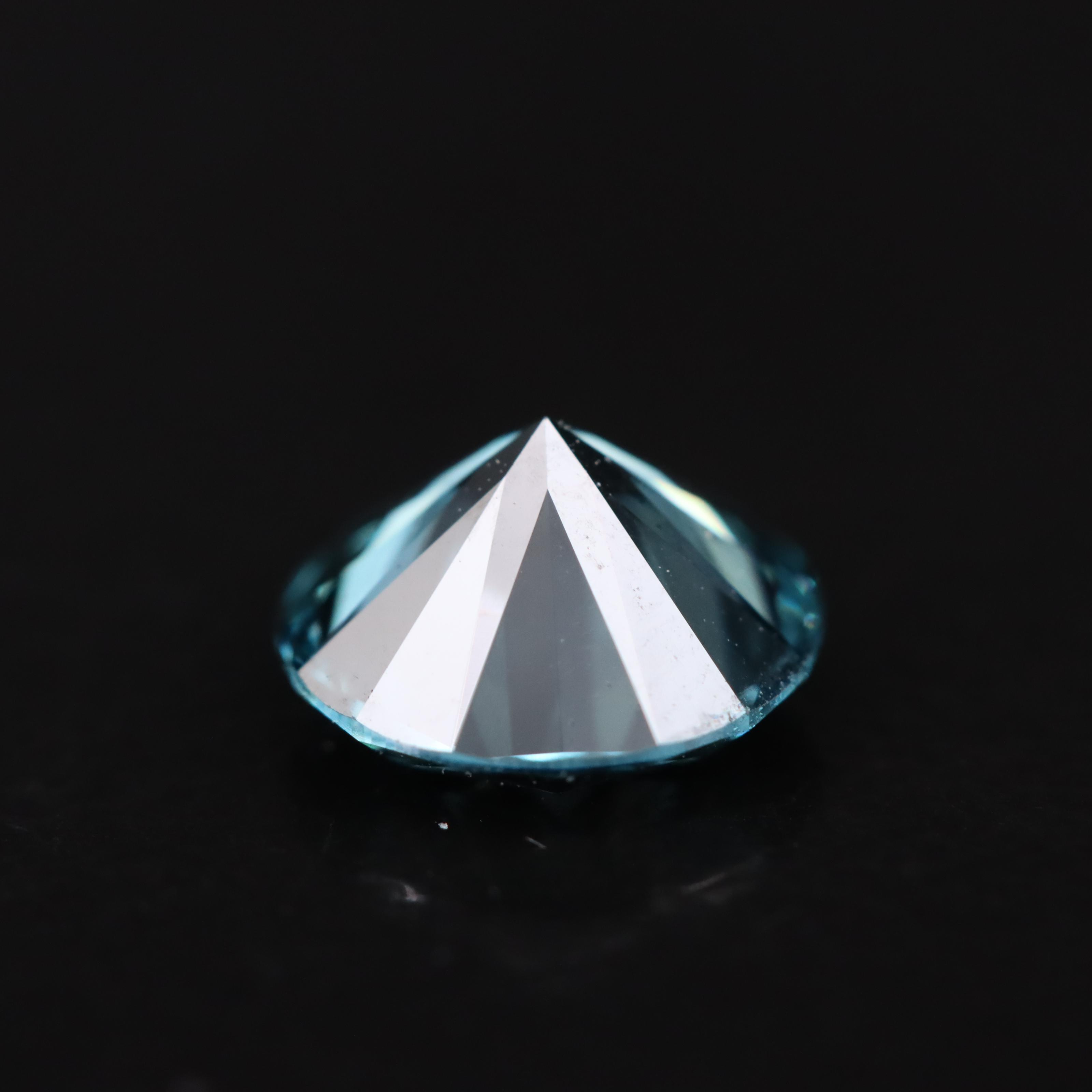 Loose 1.74 CT Fancy Deep Blue Diamond