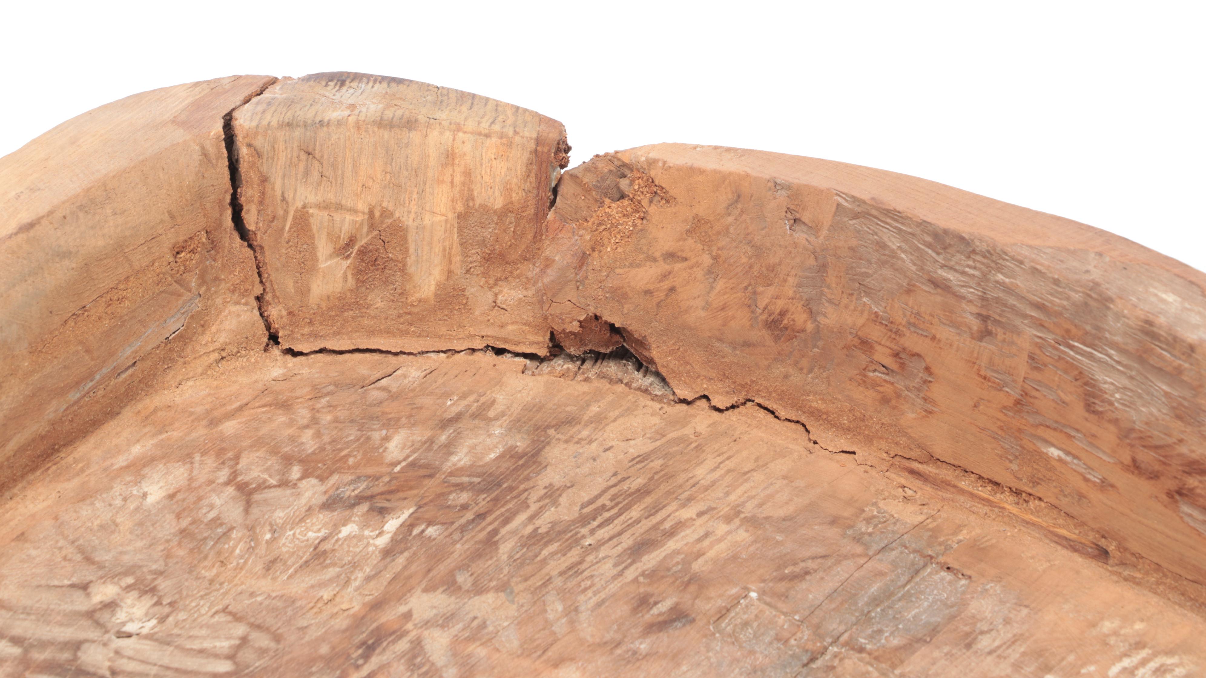 Primitive Wooden Basin