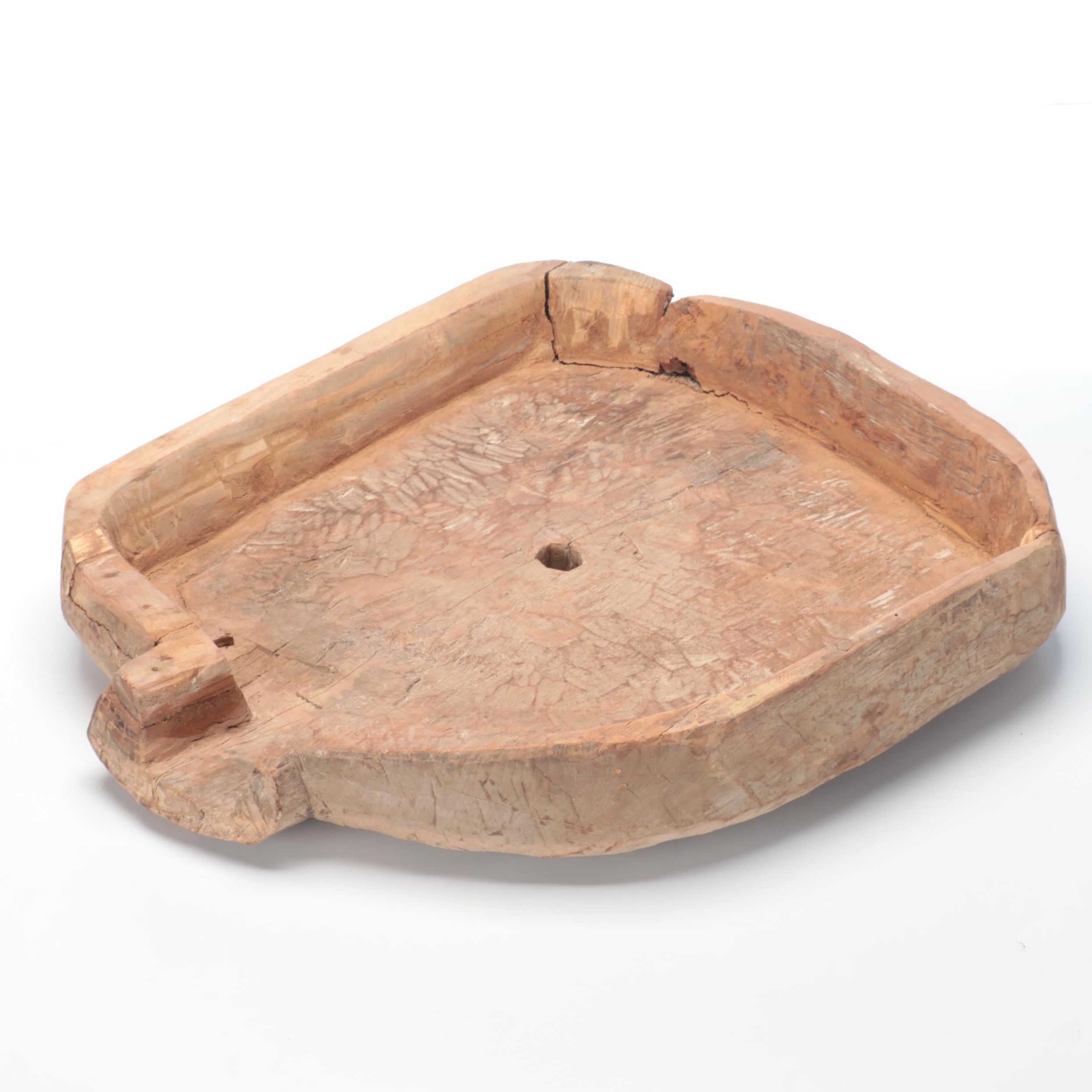 Primitive Wooden Basin