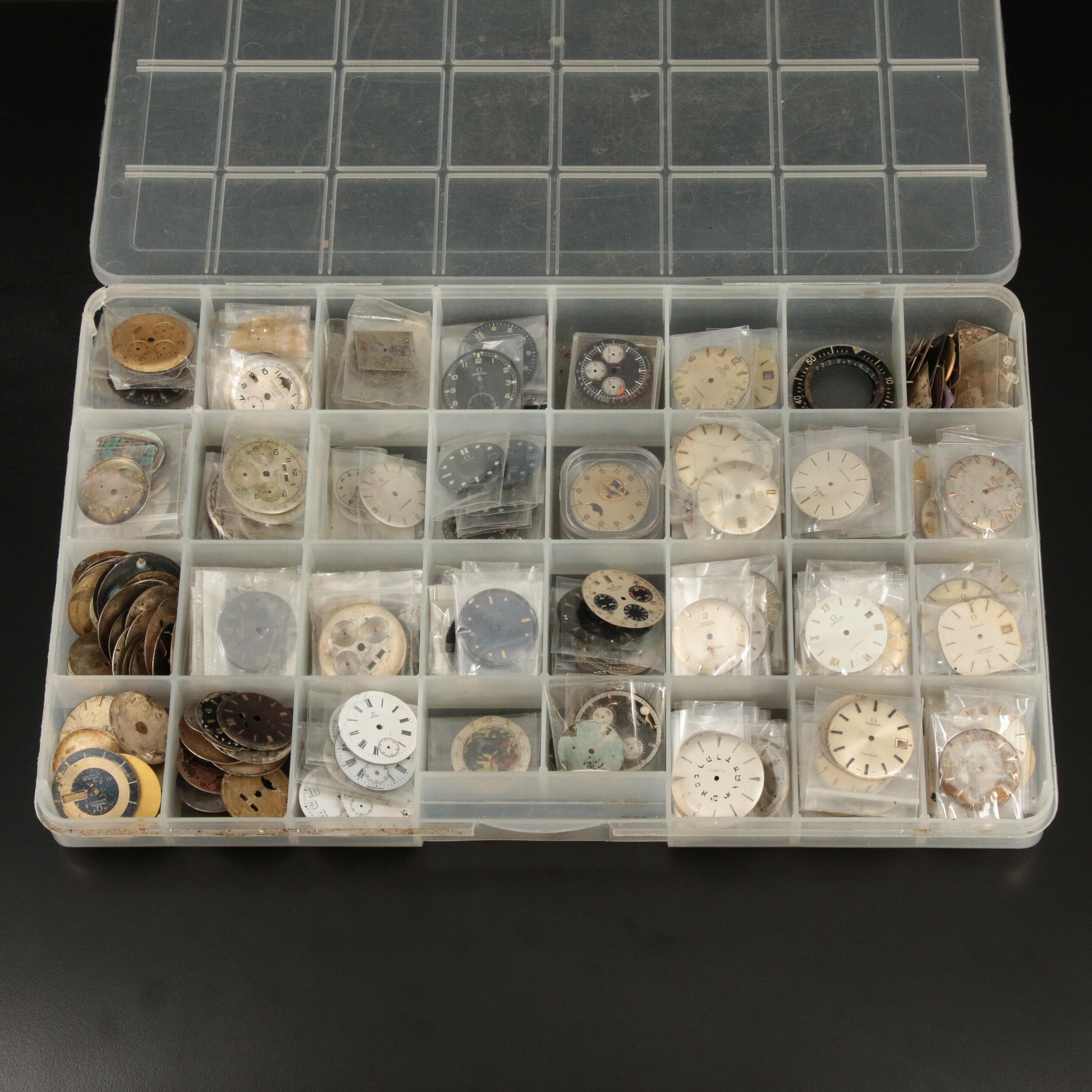 250+ Vintage Watch Dials Featuring Omega