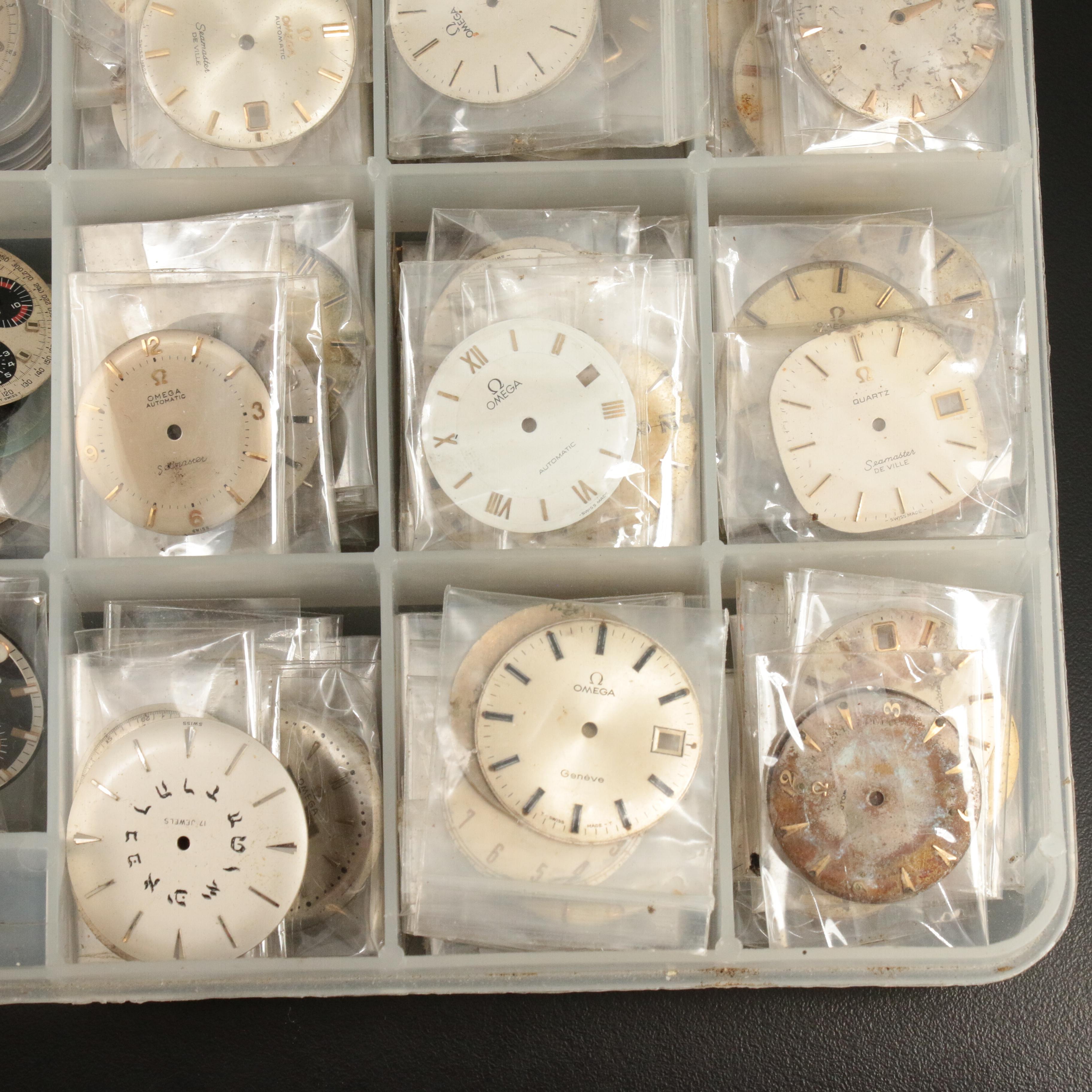 250+ Vintage Watch Dials Featuring Omega