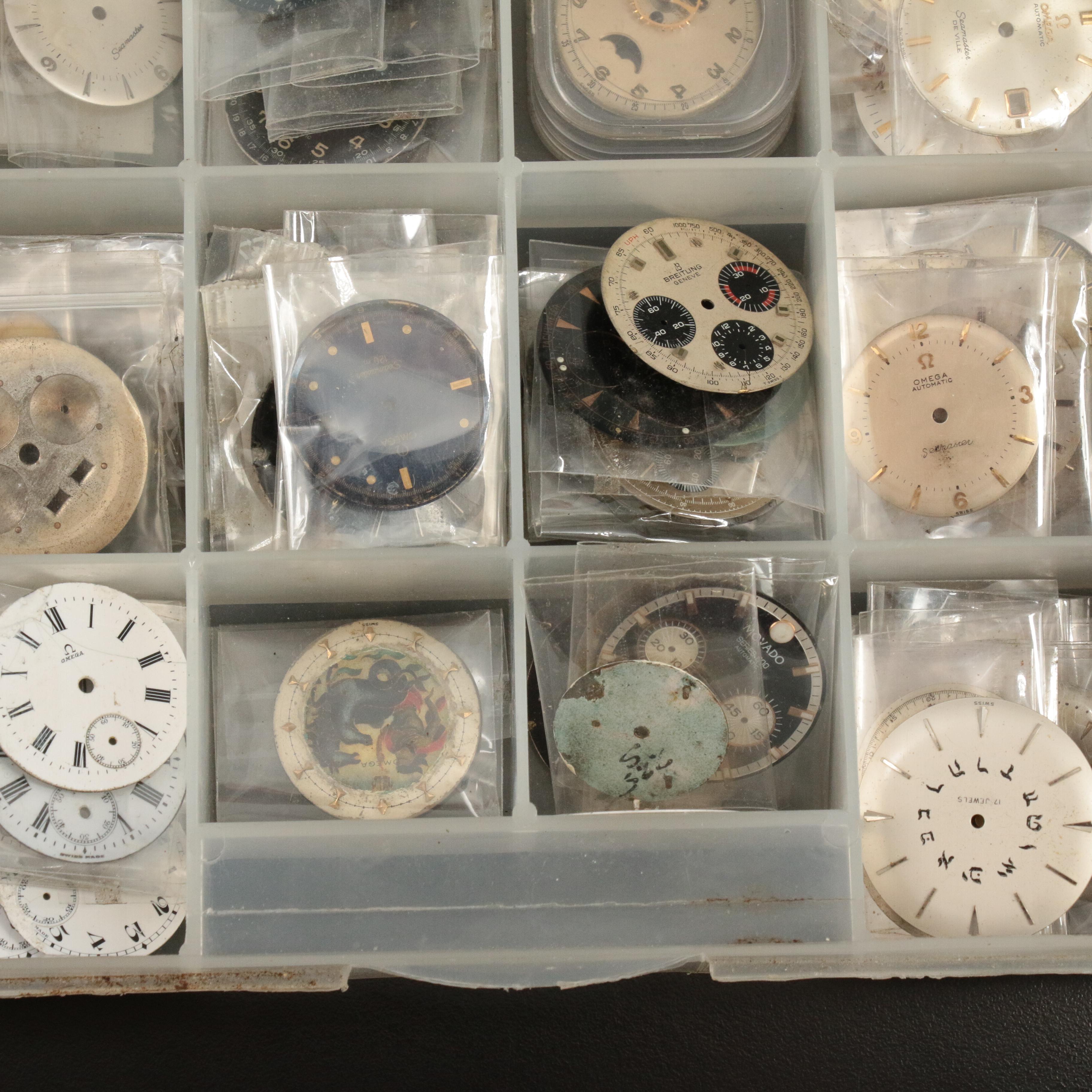 250+ Vintage Watch Dials Featuring Omega