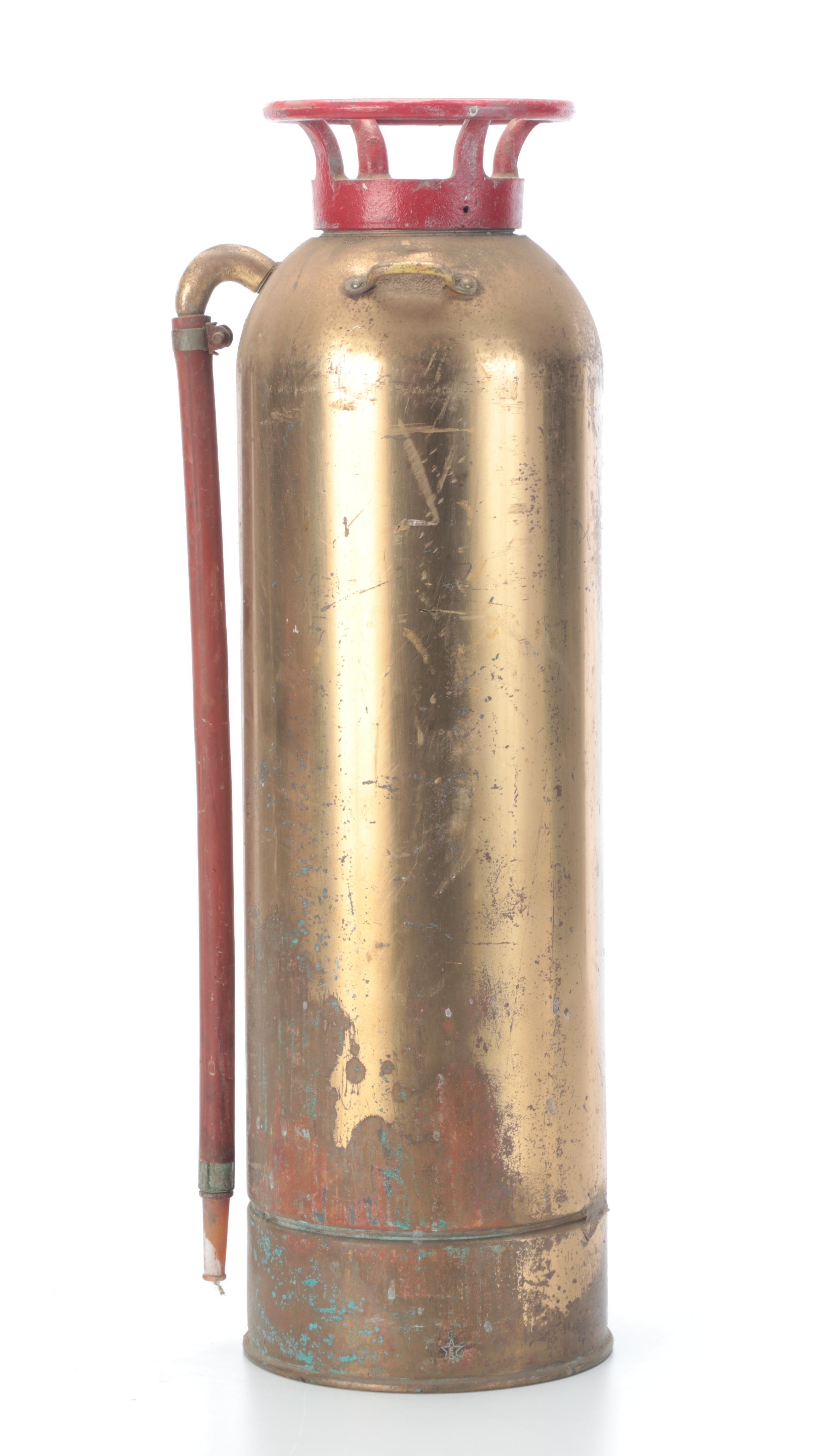 Schwartz Bros S. O. S. Defender Fire Extinguisher, Mid-20th Century