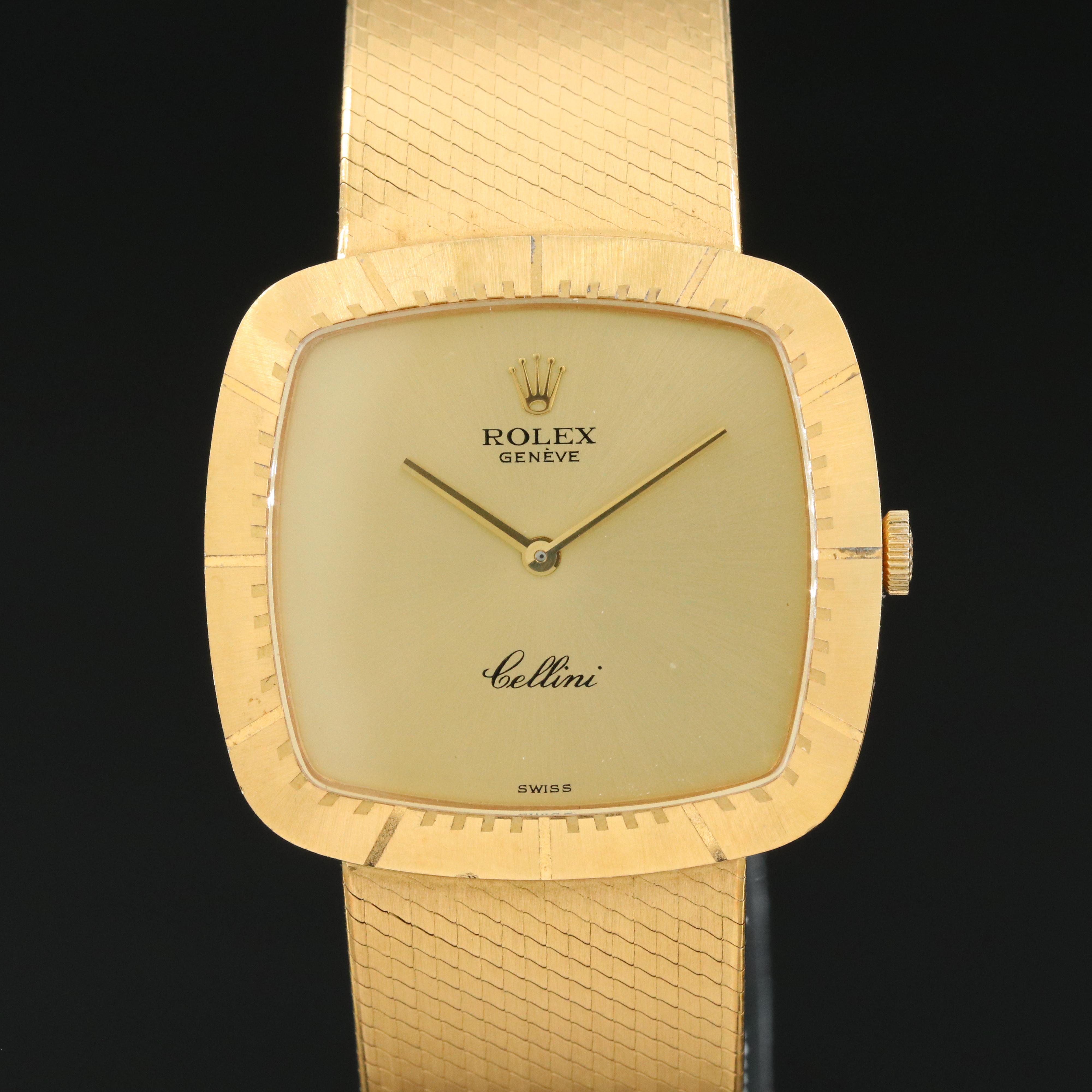 18K Rolex Cellini Watch