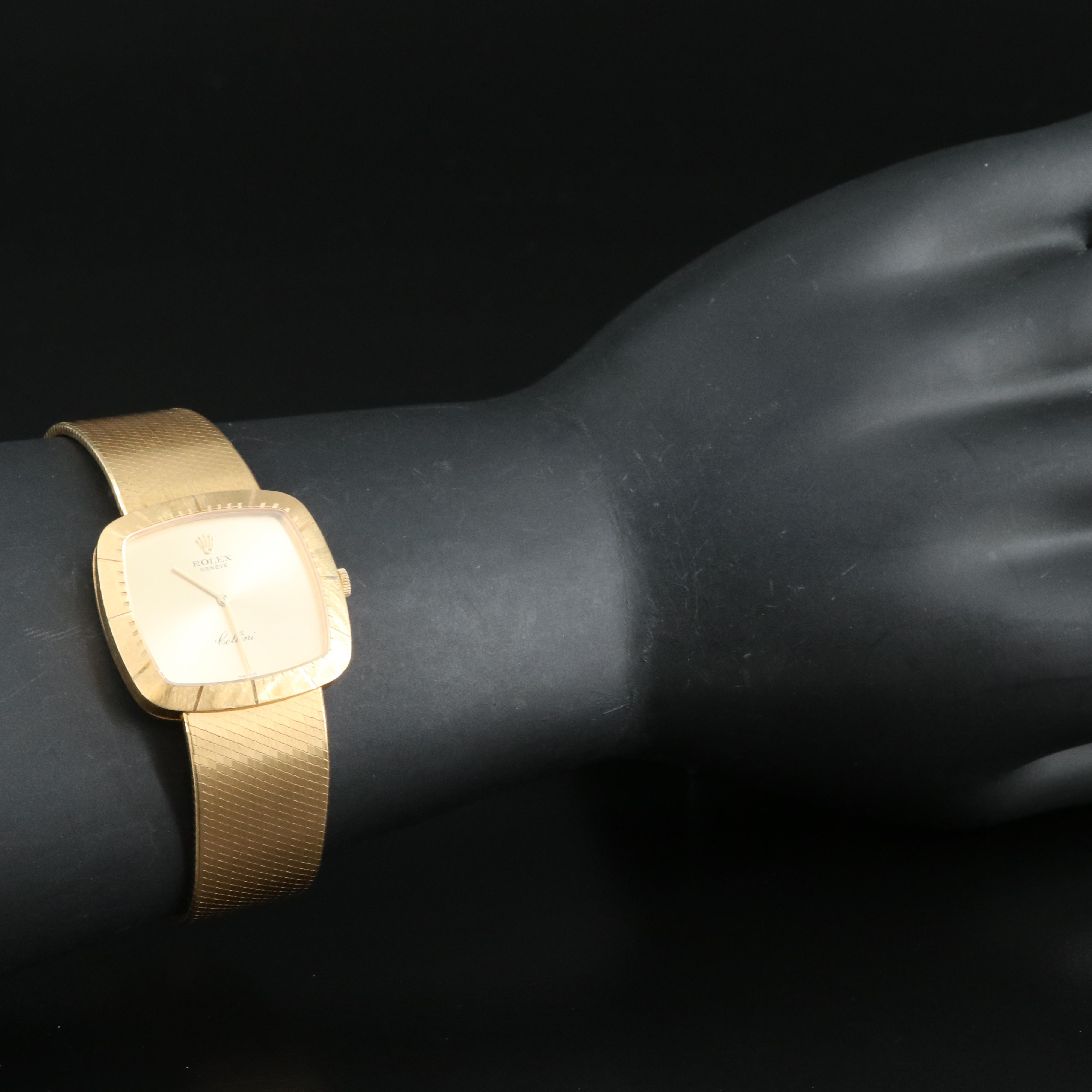 18K Rolex Cellini Watch