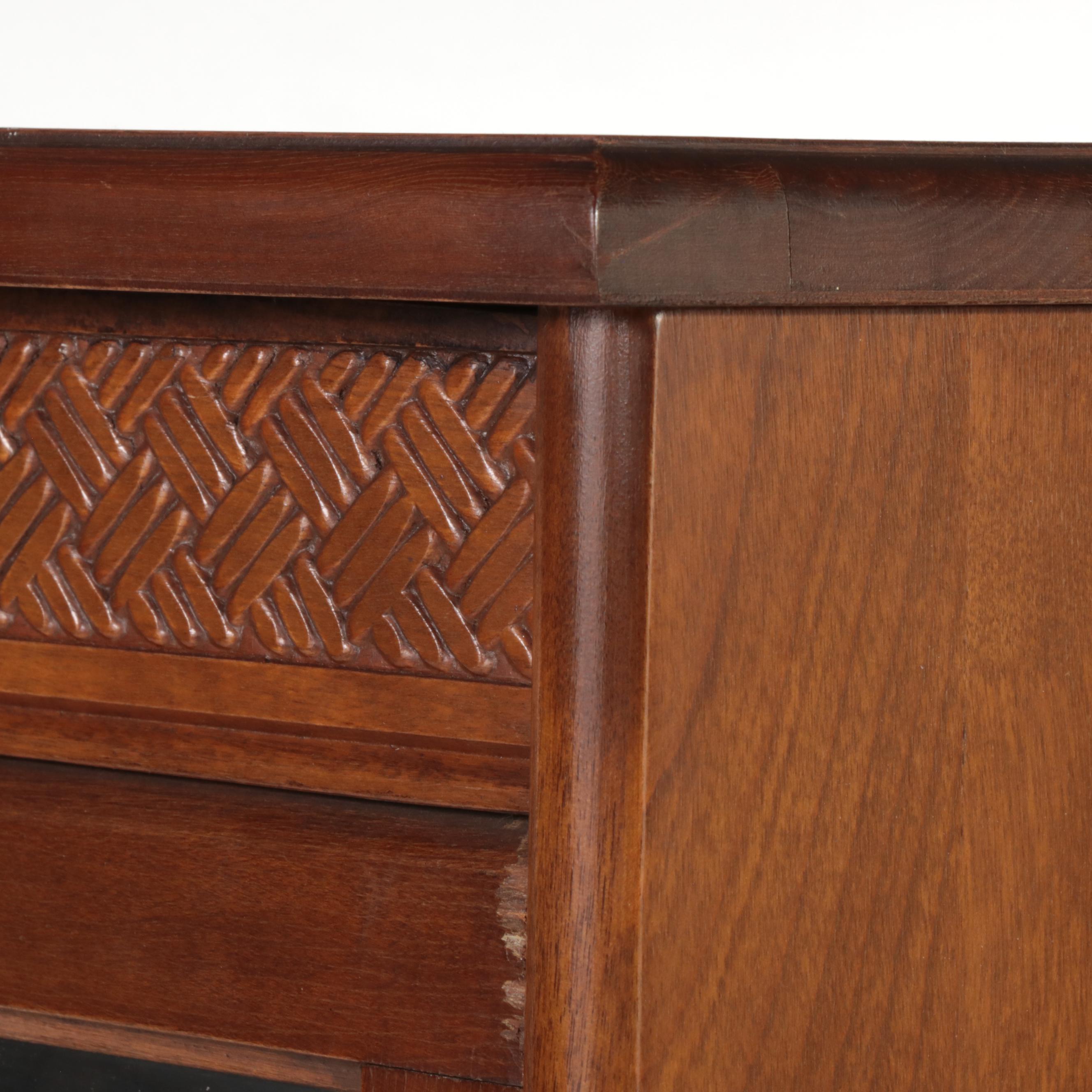 The Gunn Furniture Co. Birch Four-Stack Barrister's Bookcase, 20th Century