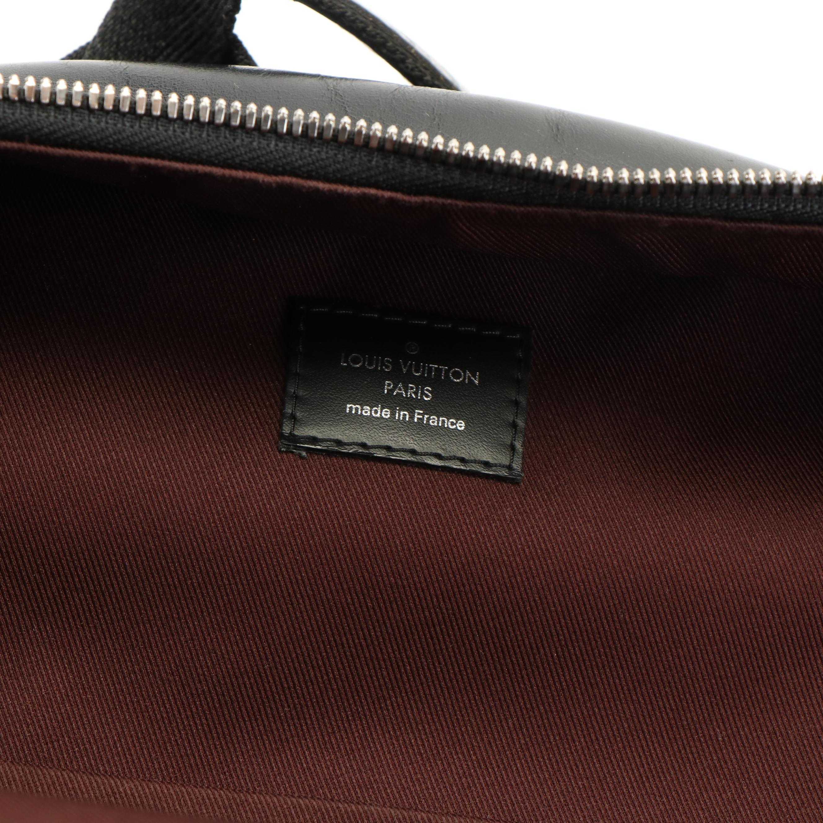 Louis Vuitton Palm Springs Backpack in Monogram Canvas and Black Leather Trim