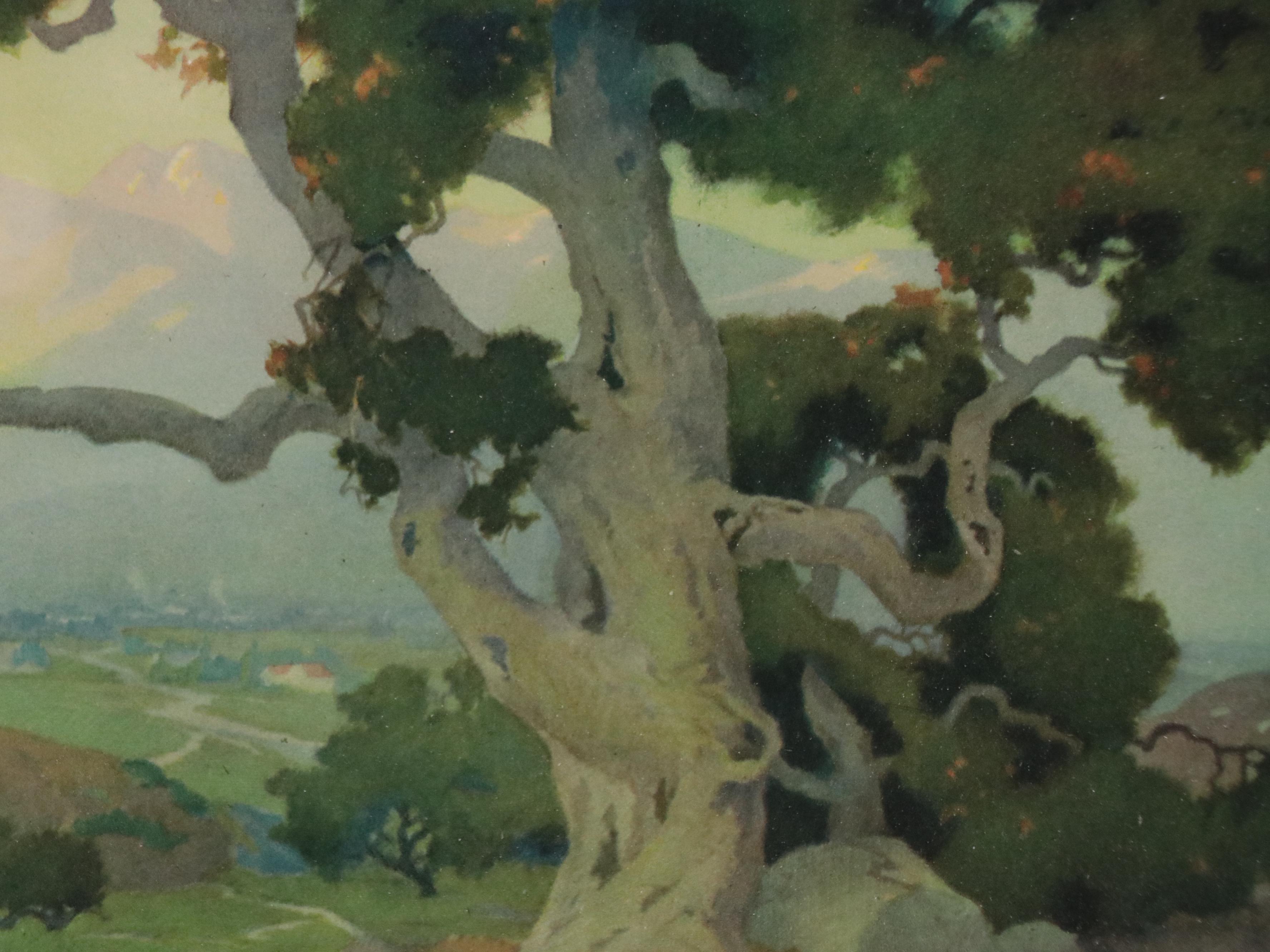 Marion Wachtel "The Oaks" Print