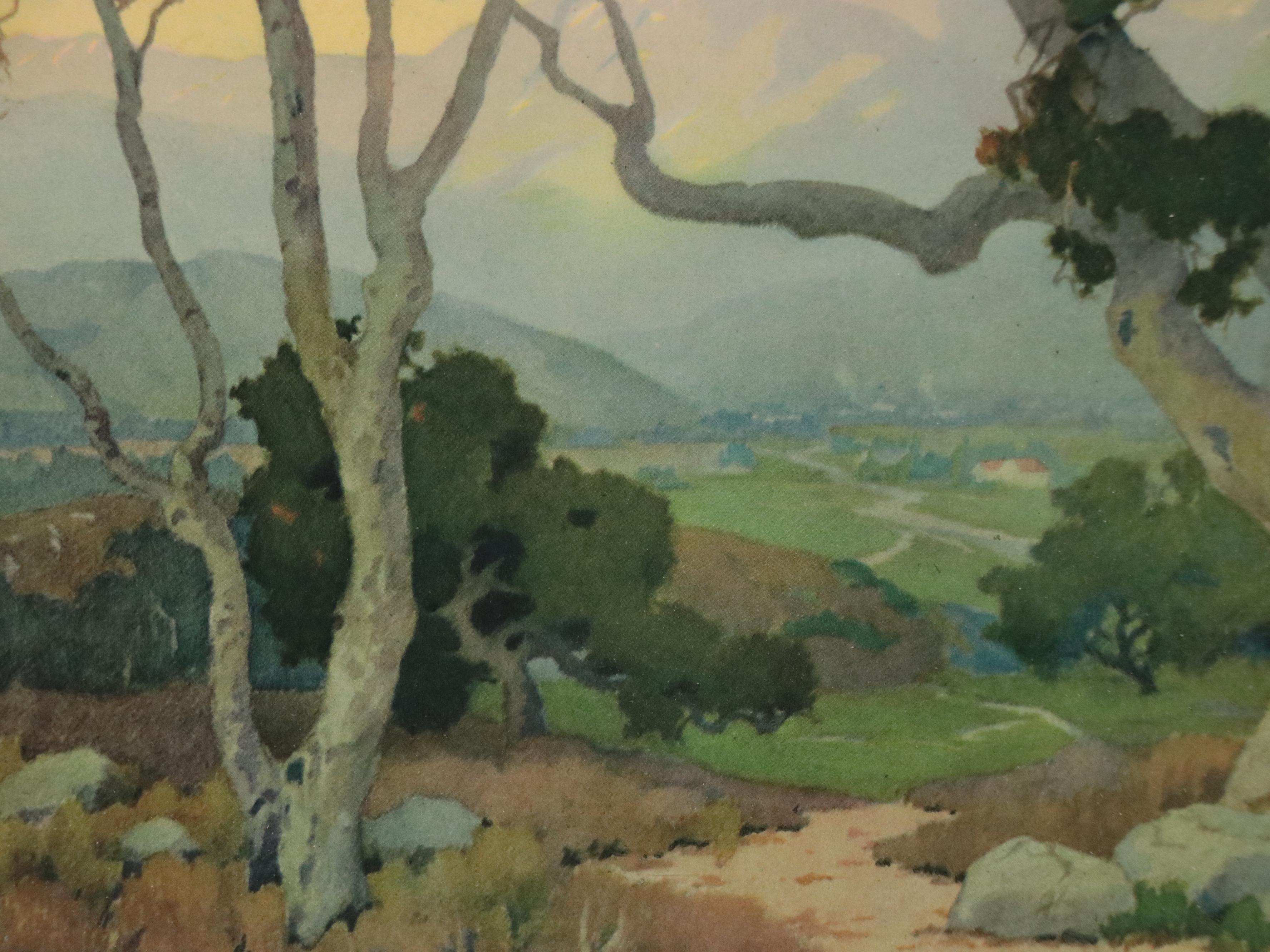 Marion Wachtel "The Oaks" Print