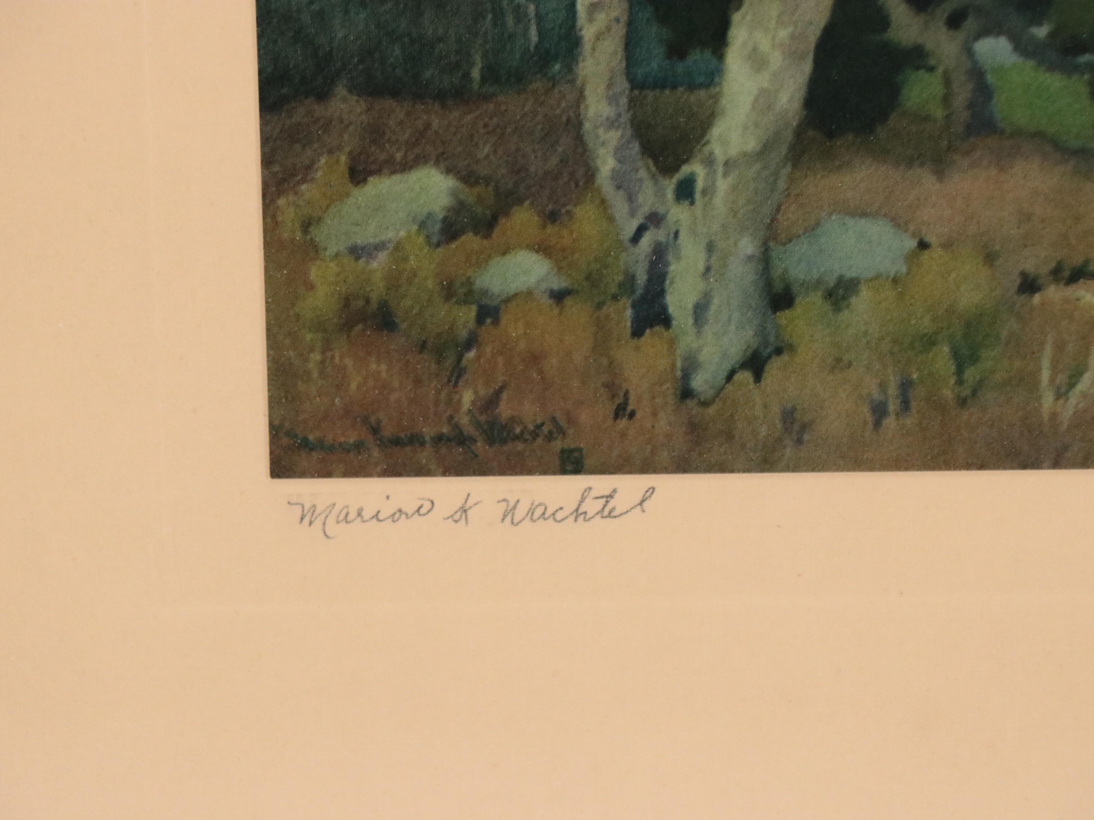 Marion Wachtel "The Oaks" Print