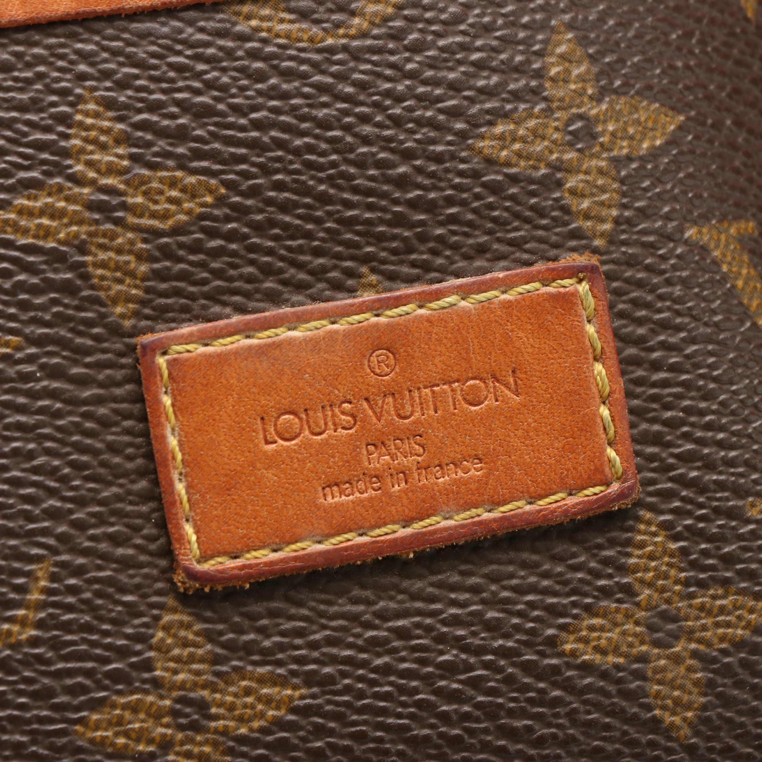 Louis Vuitton Canvas Monogram Saumur Shoulder Bag EBTH