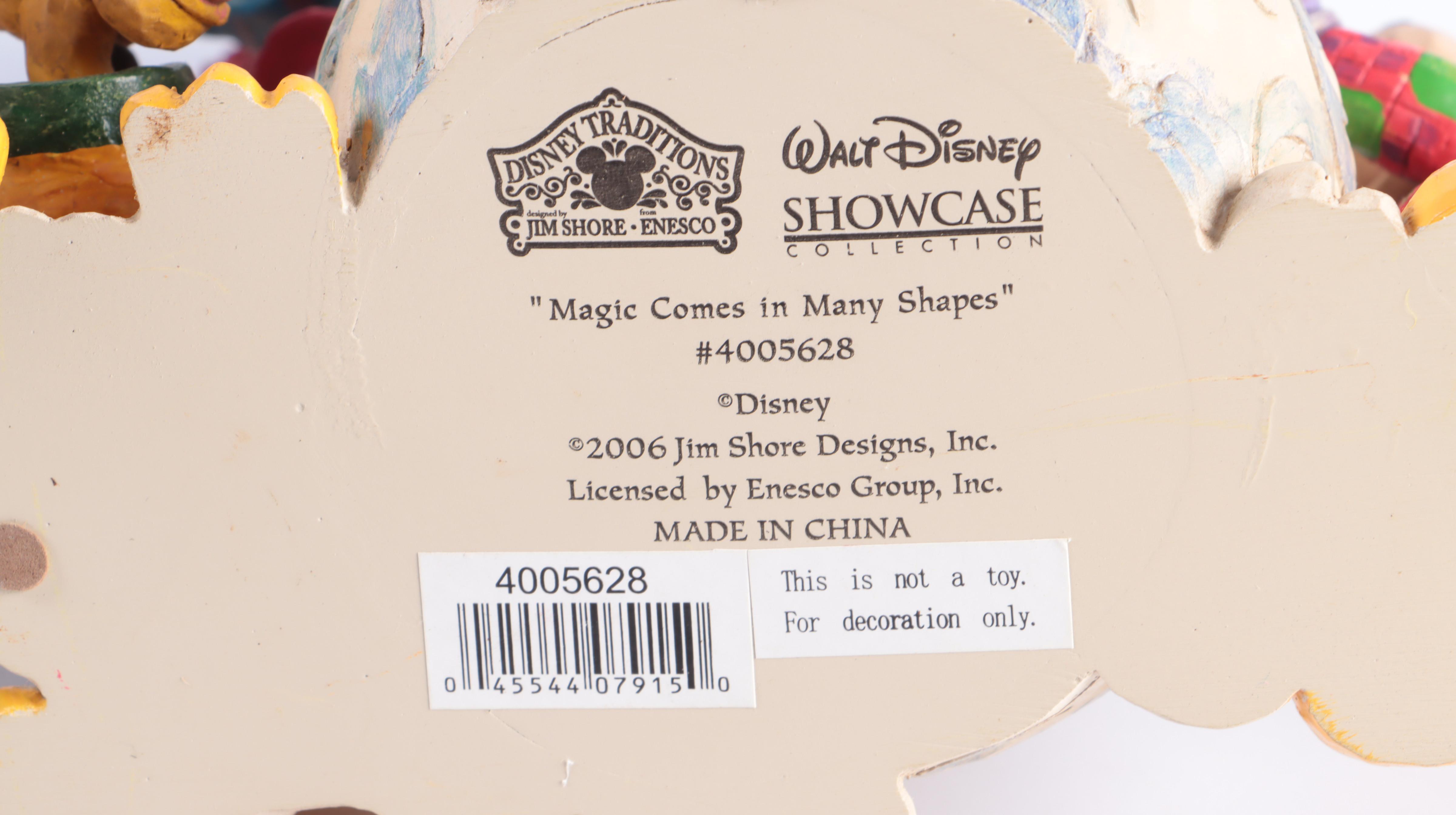 Jim Shore "Laughing All The Way" and Other Disney Showcase Figurines