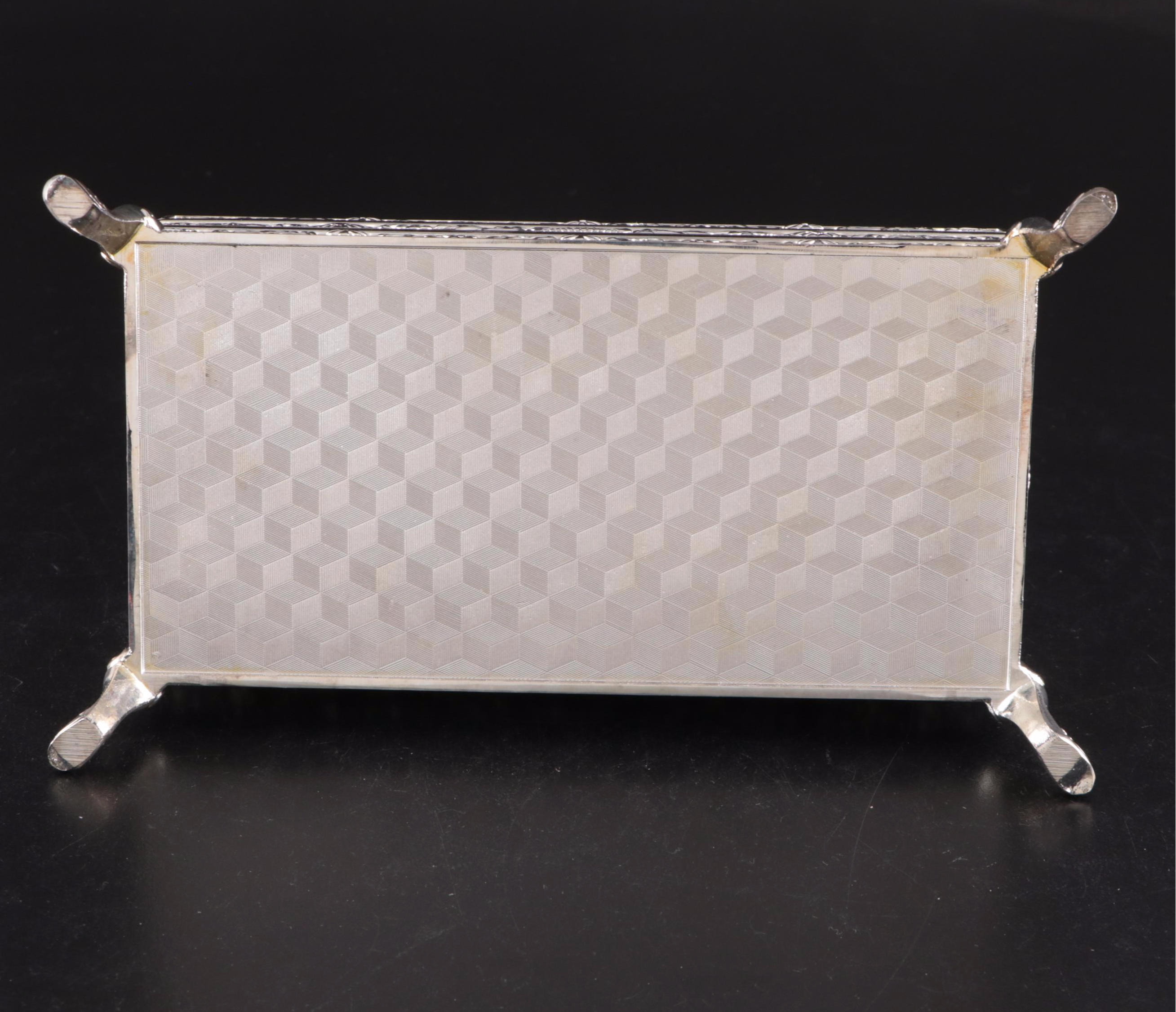 Collection of Brushed Metal and Velvet Lined Pill Boxes