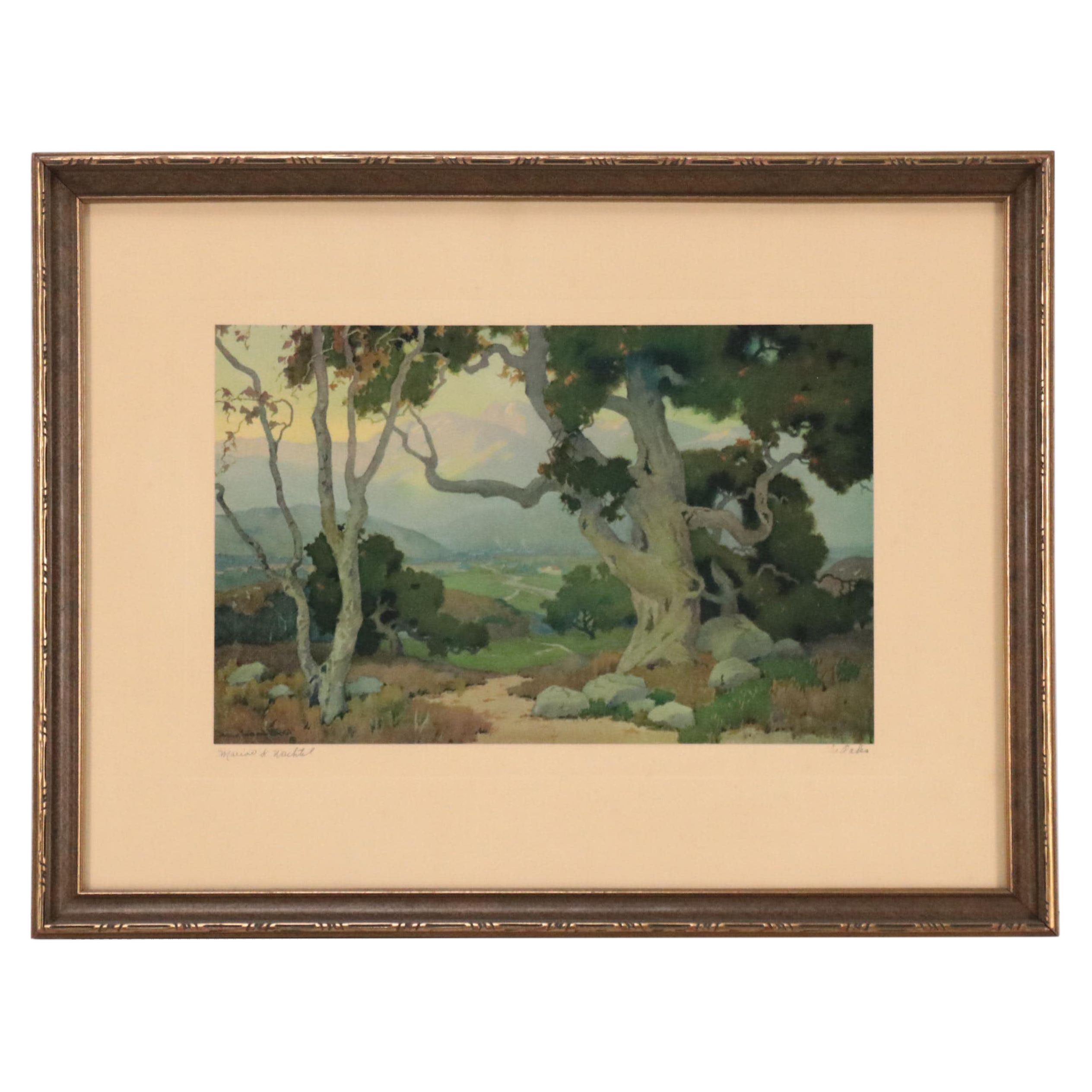 Marion Wachtel "The Oaks" Print