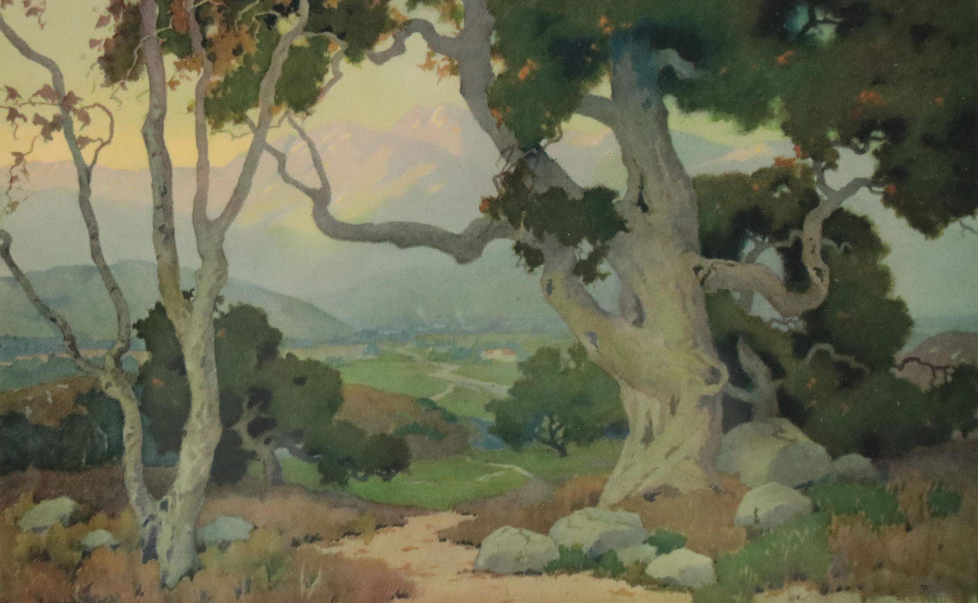 Marion Wachtel "The Oaks" Print