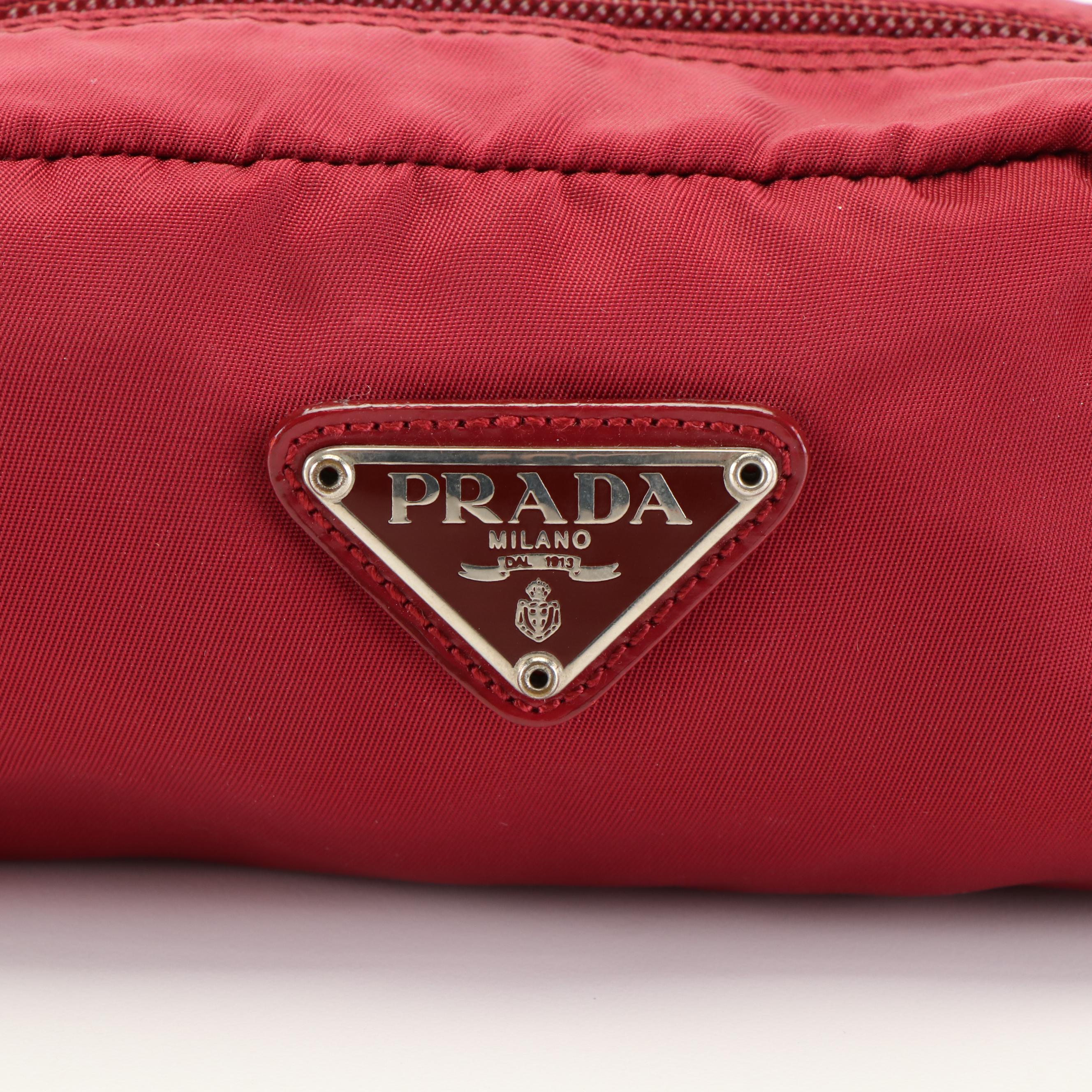 PRADA Tessuto Zip Pouch