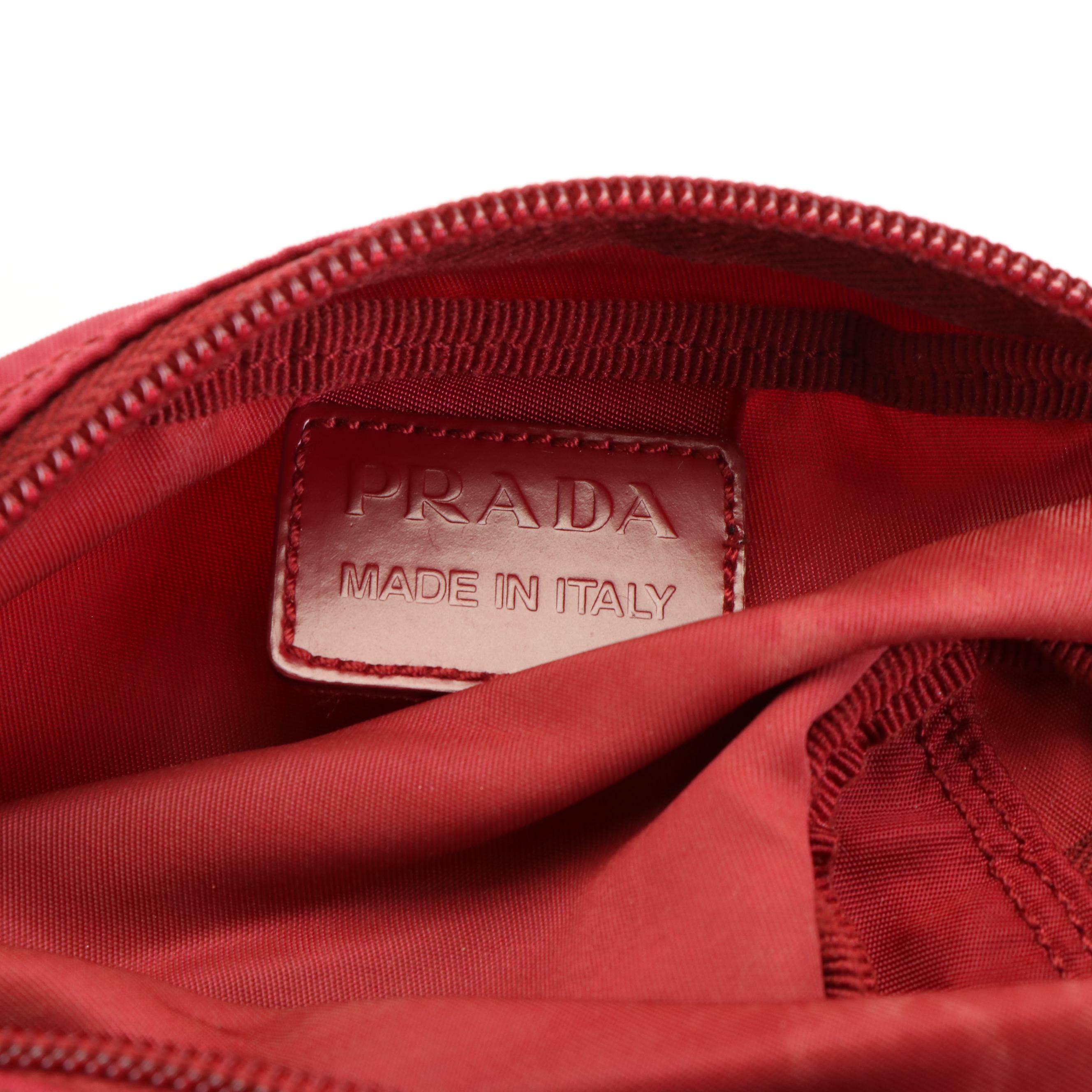 PRADA Tessuto Zip Pouch