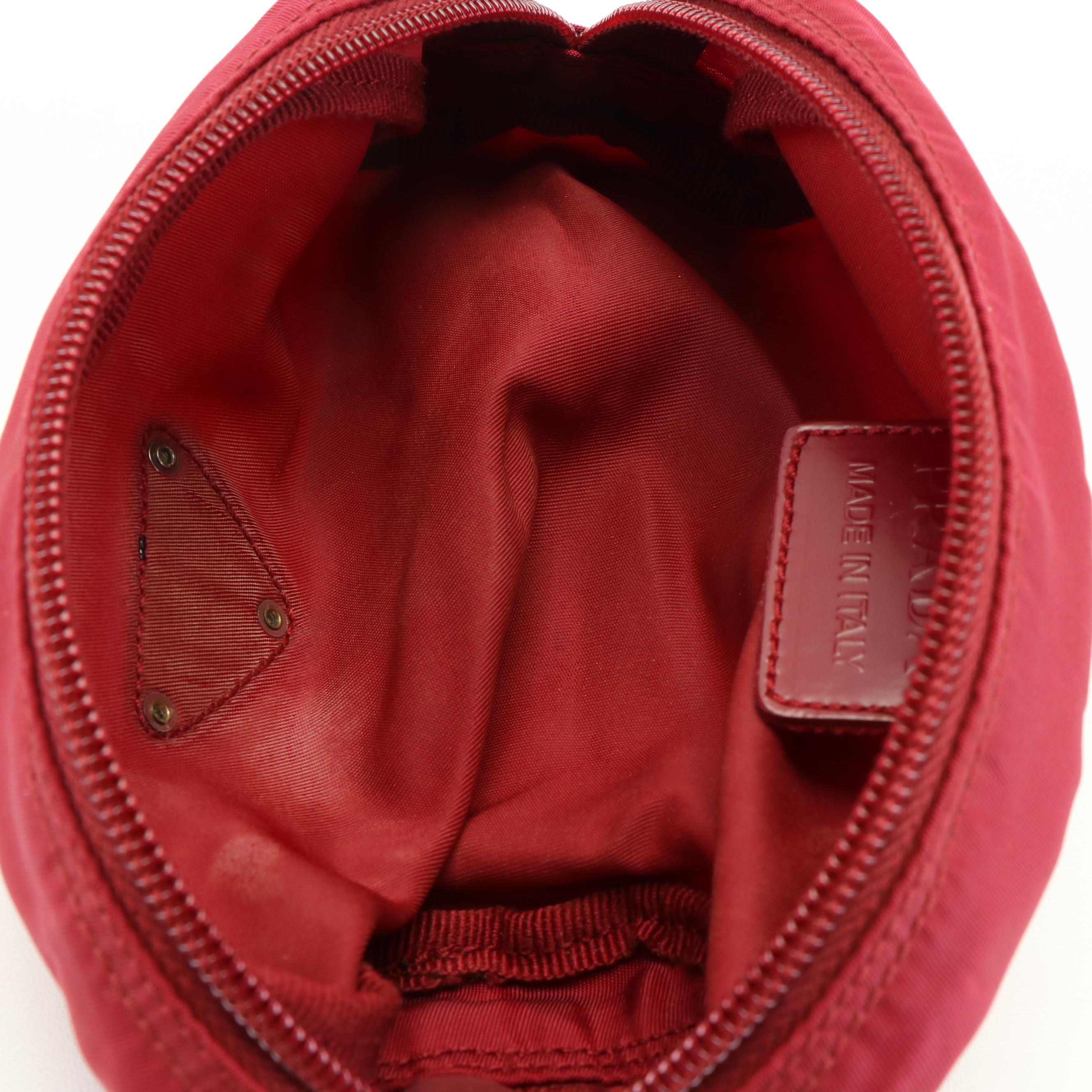 PRADA Tessuto Zip Pouch