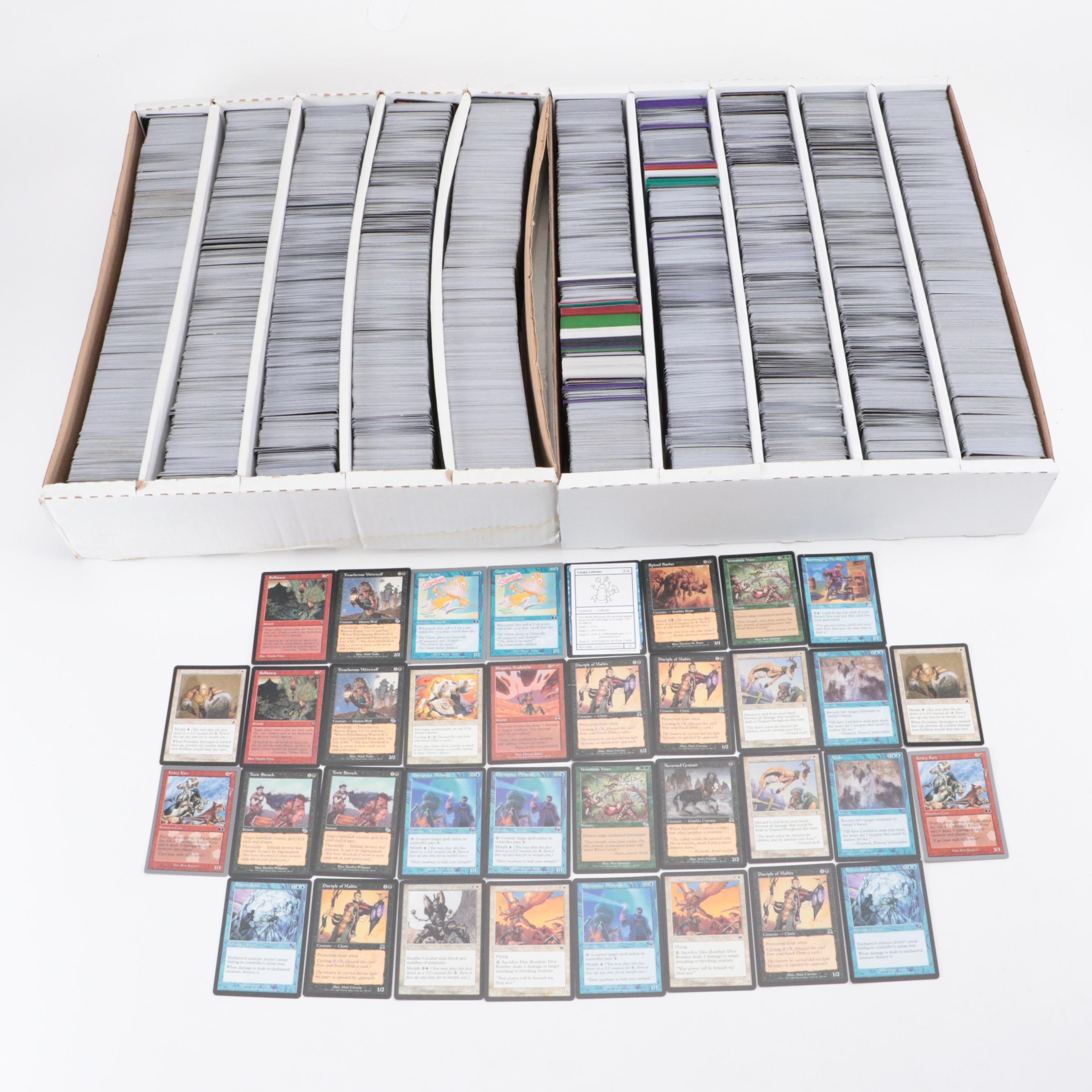 Magic: The Gathering Trading Cards with Storage Boxes, 1990s–2020s