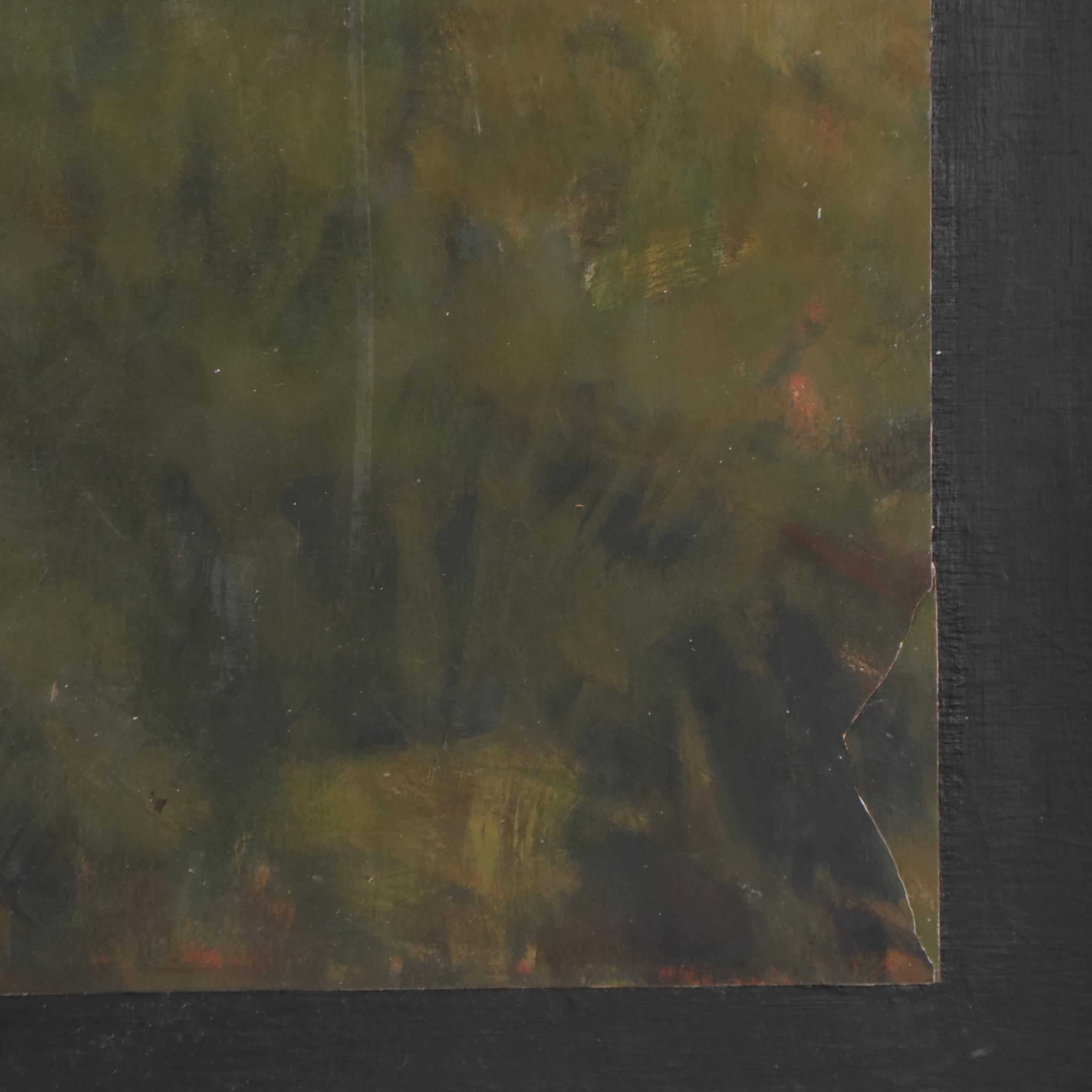 Abstracted Atmospheric Landscape Oil Painting