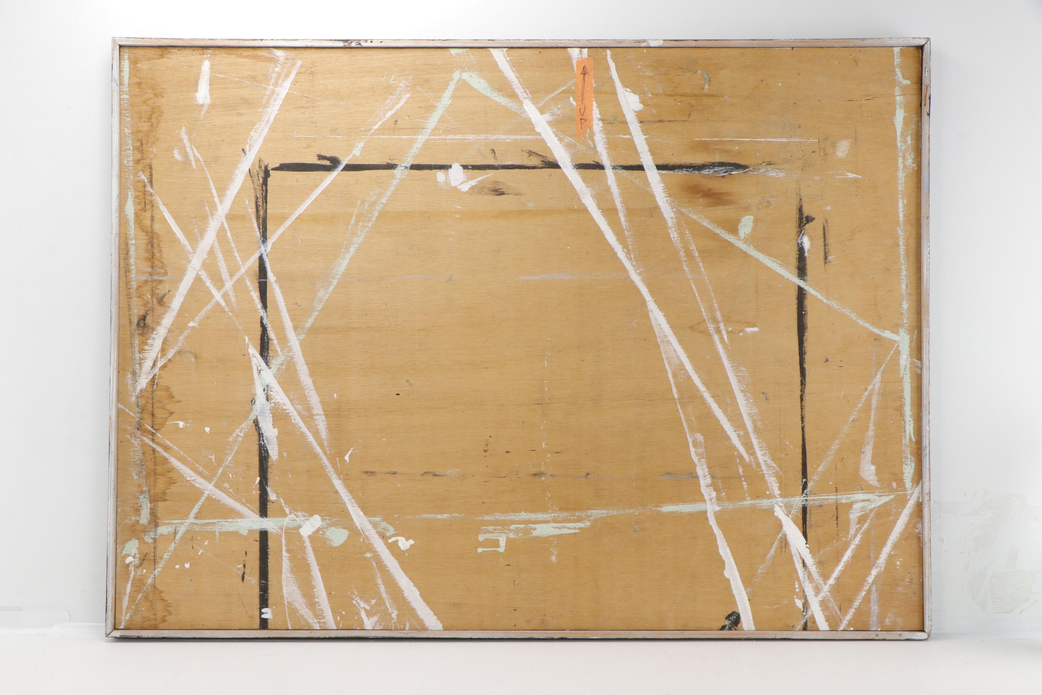 Abstracted Atmospheric Landscape Oil Painting