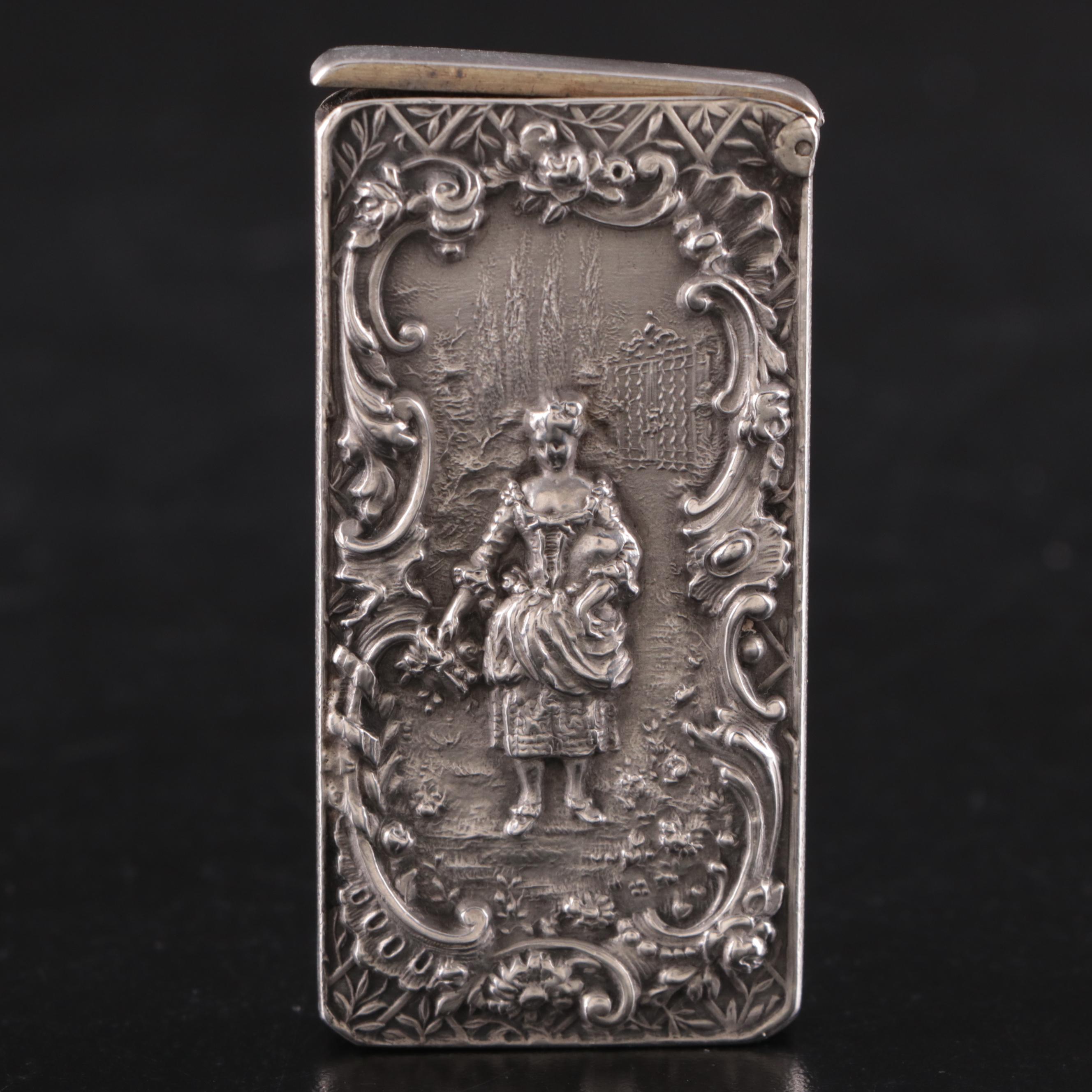 Carter, Gough & Co. Sterling Silver Vesta