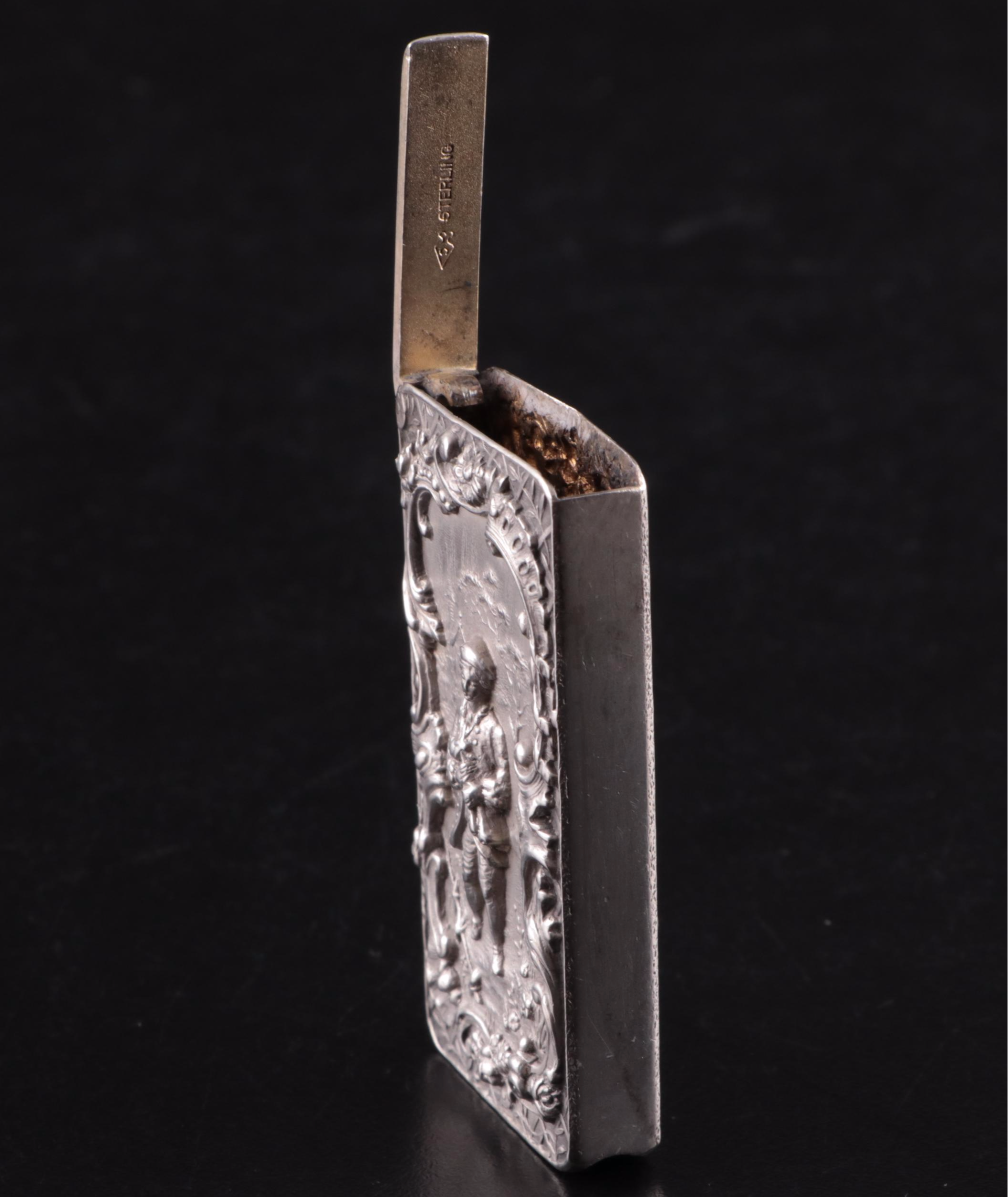 Carter, Gough & Co. Sterling Silver Vesta