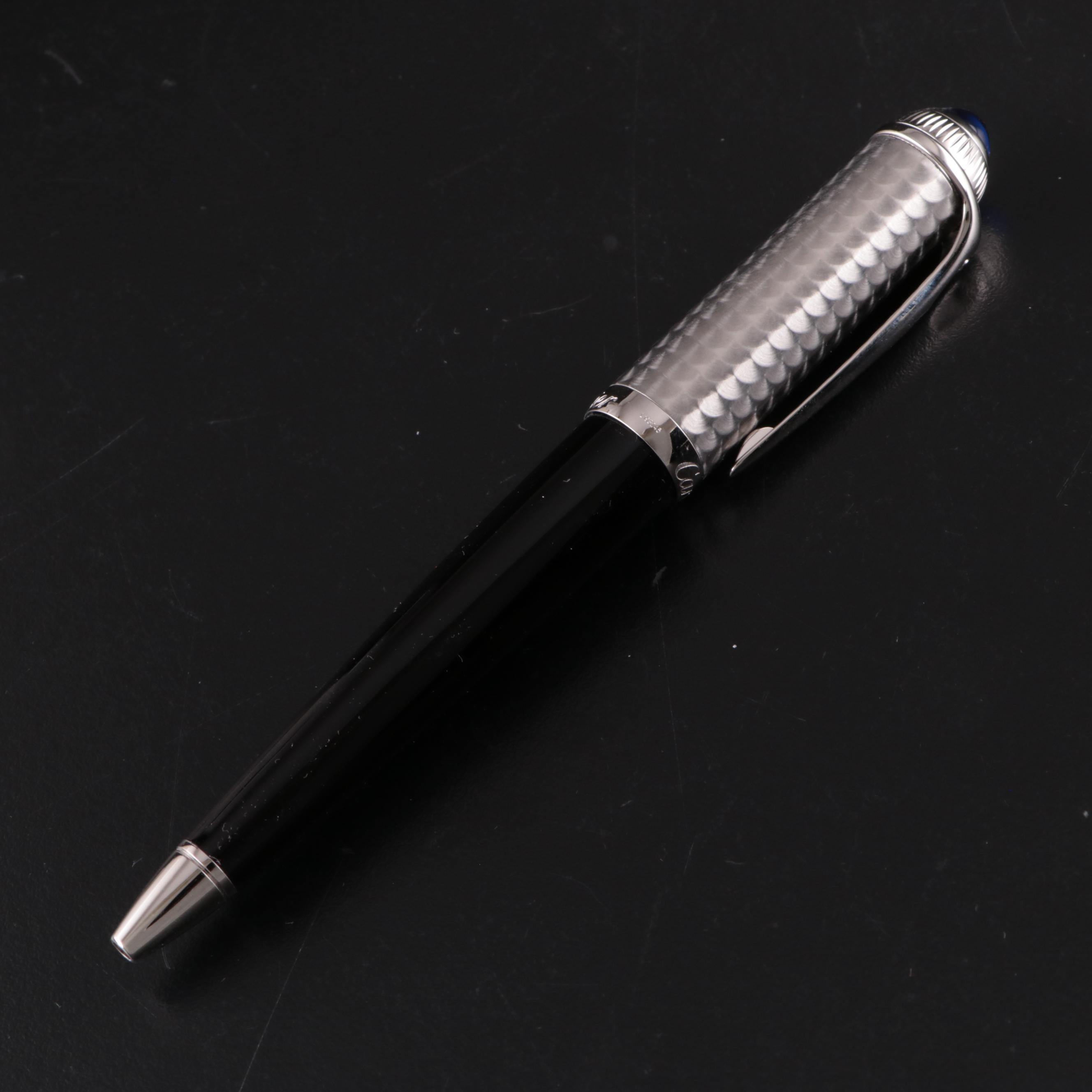 Cartier "R de Cartier" Palladium Finish Ballpoint Pen